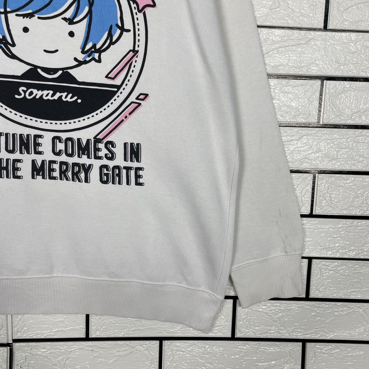 Japanese Brand Soraru Fortune Crewneck Sweatshirt Size US M / EU 48-50 / 2 - 4 Thumbnail