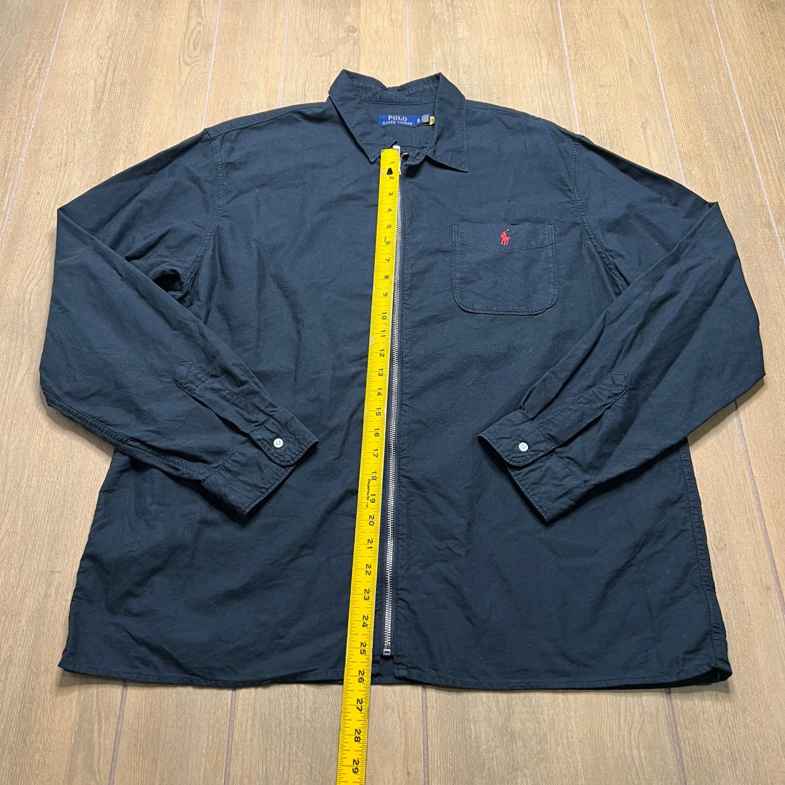 Polo Ralph Lauren Polo Ralph Lauren long-sleeve XL -dyed Oxford over-shirt Size US XL / EU 56 / 4 - 7 Thumbnail