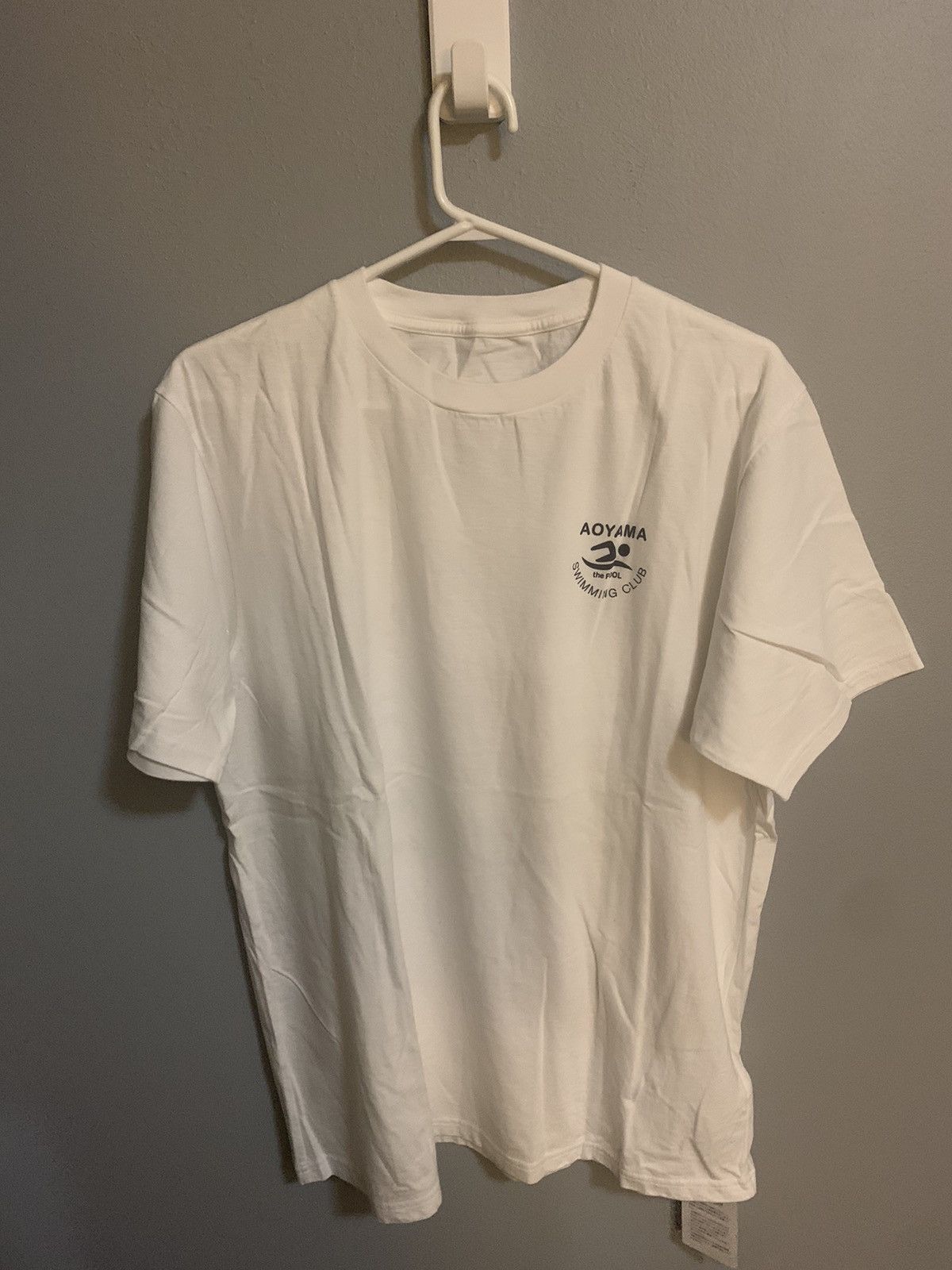 Hiroshi Fujiwara × Japanese Brand × the POOL aoyama The Pool Aoyama Pool Hours/Rules T-Shirt POM-2563-B Size US L / EU 52-54 / 3 - 1 Thumbnail