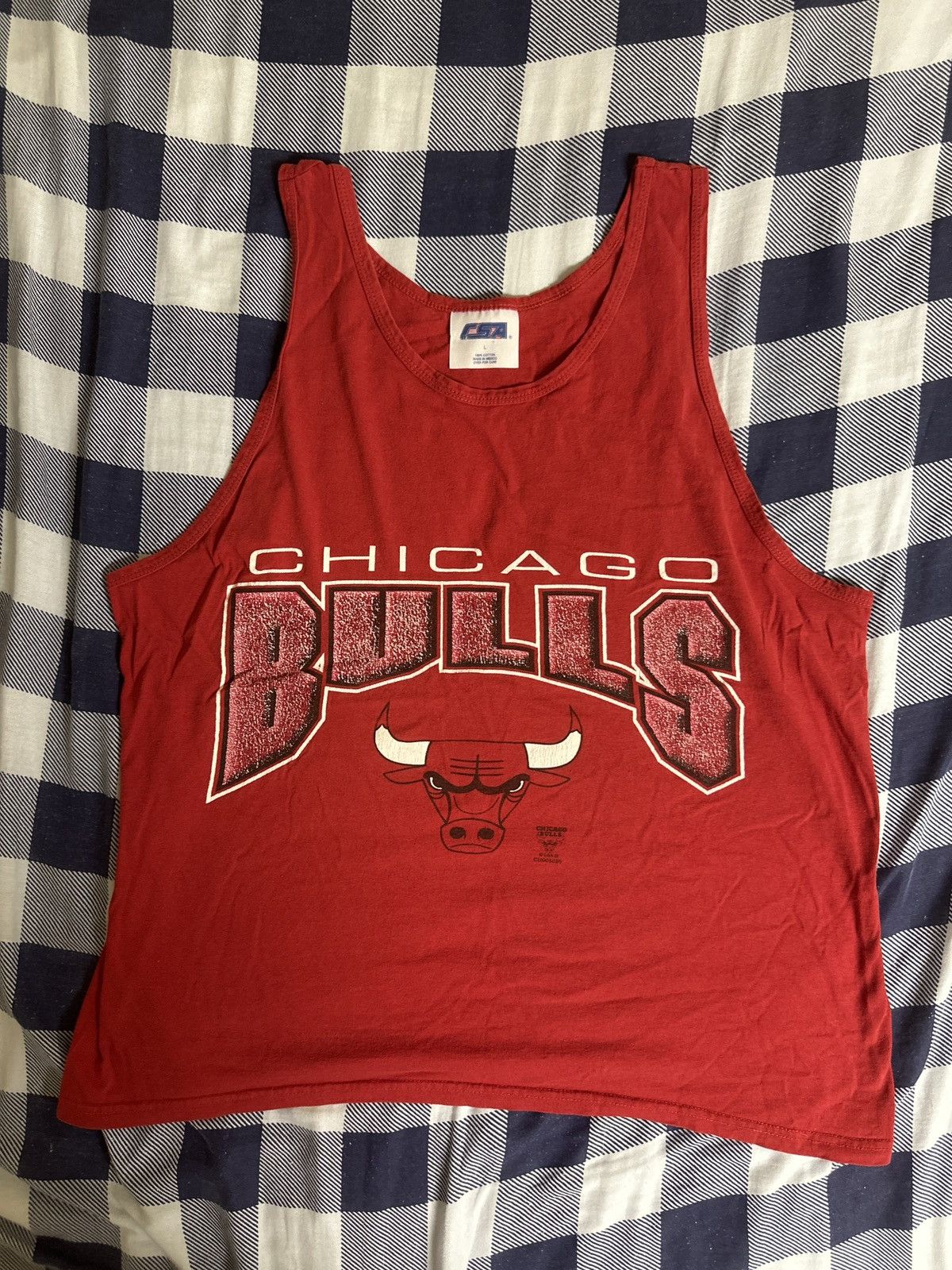 CSA CSA Chicago Bulls Tank Top Size US L / EU 52-54 / 3 - 1 Thumbnail