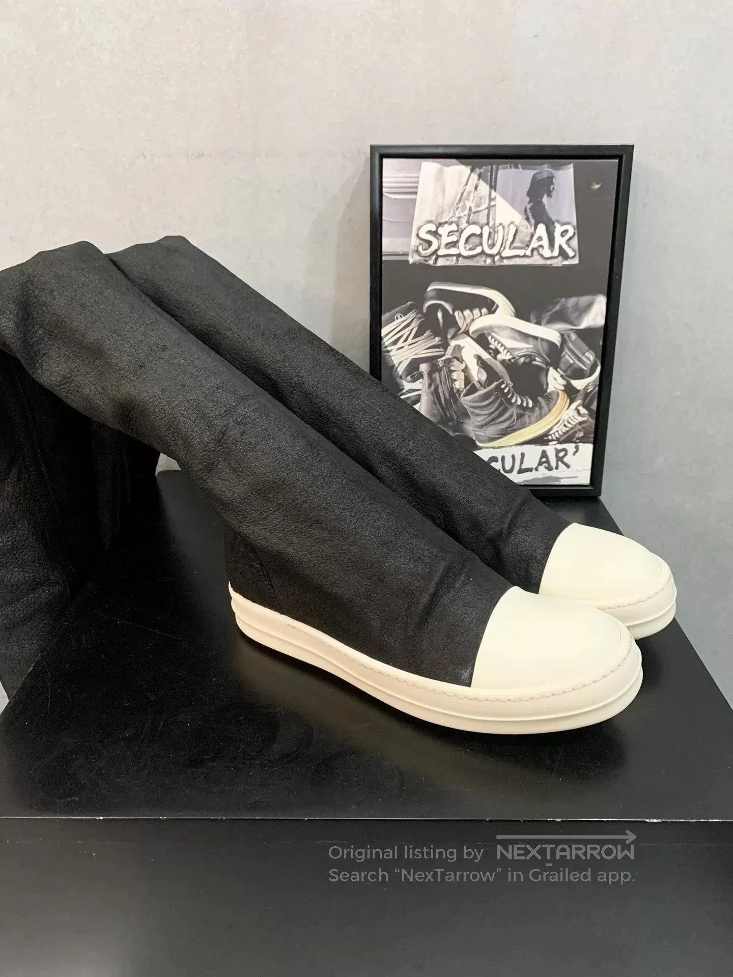 Rick Owens Rick Owens Lambskin Over. Size US 5.5 / IT 35.5 - 1 Thumbnail
