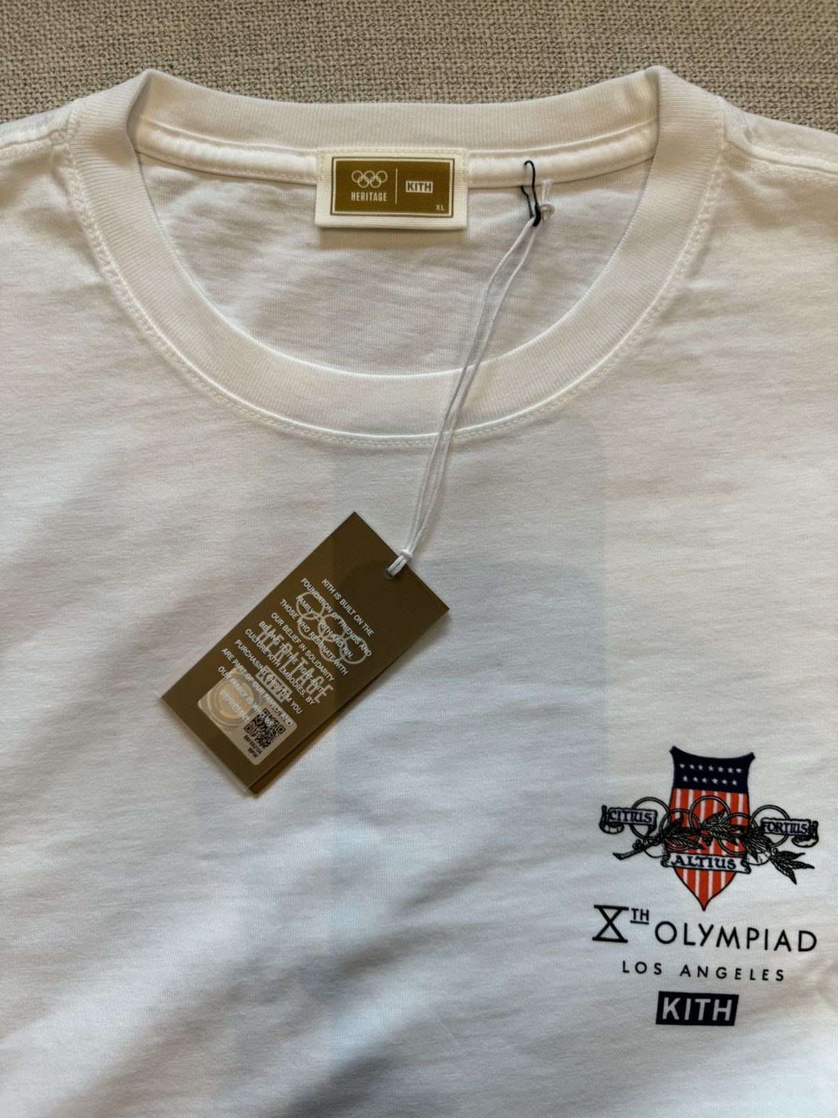 Kith Kith 2024 Paris Olympic Heritage Los Angles Tshirt Size US XL / EU 56 / 4 - 3 Thumbnail
