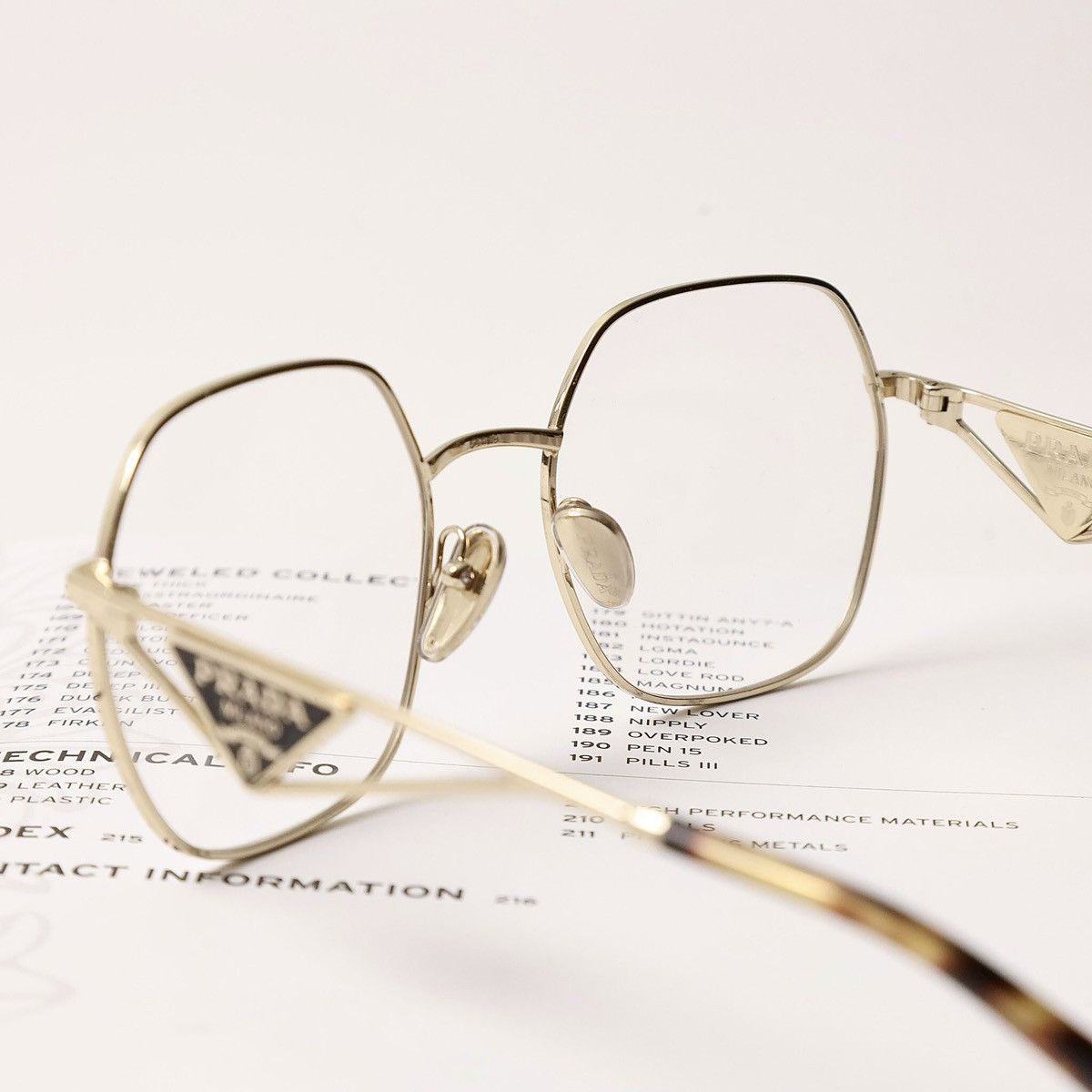 Prada PRADA 0PR 59ZV GLASSES Size ONE SIZE - 5 Thumbnail