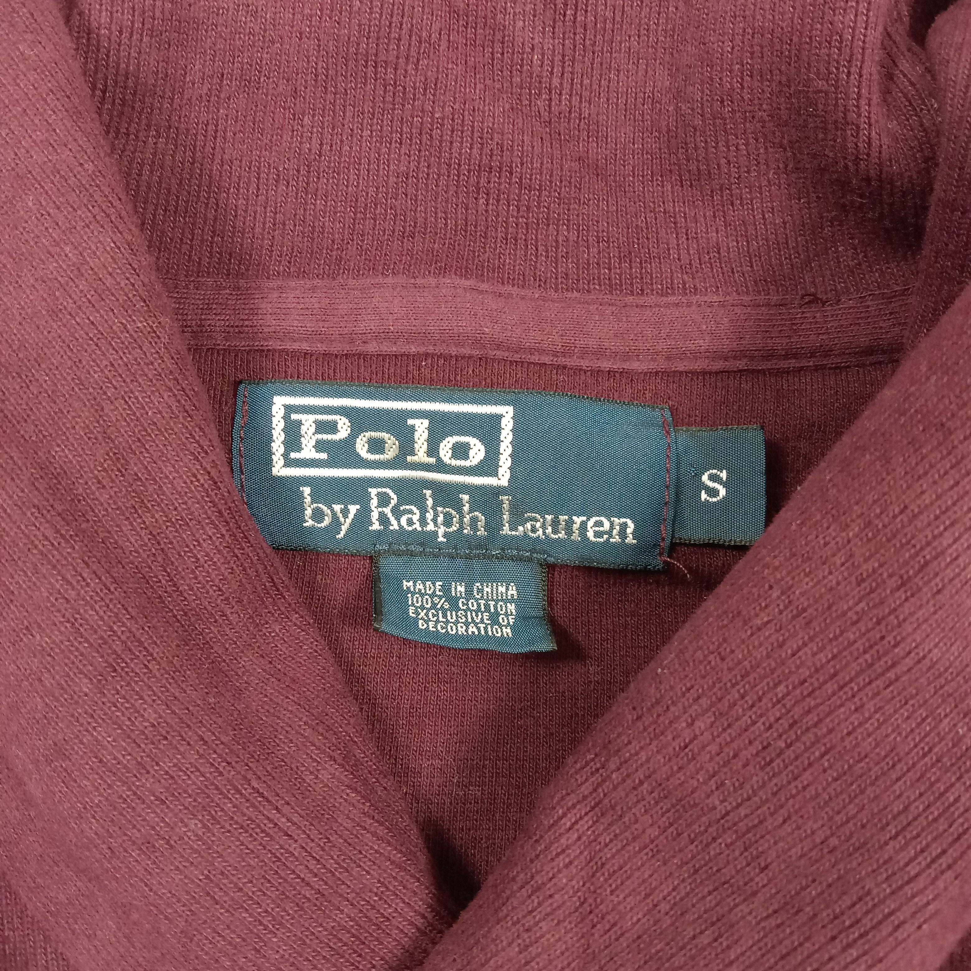 Polo Ralph Lauren Polo by Ralph Lauren Designer Collared Sweatshirt C289N14 Size US S / EU 44-46 / 1 - 3 Thumbnail