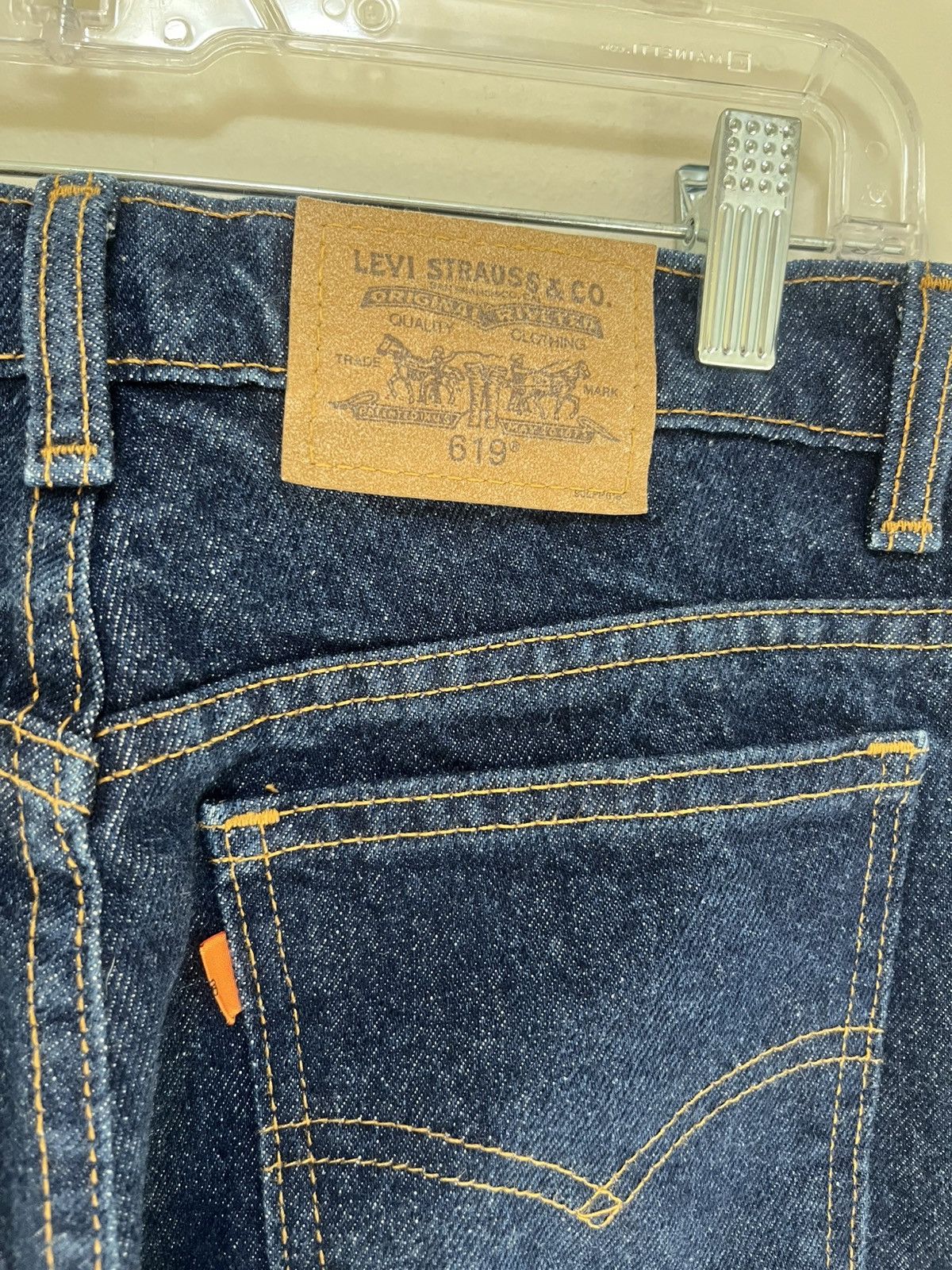 Levi's Vtg levis 619 orange tab Size US 30 / EU 46 - 3 Thumbnail