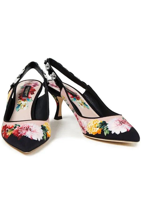 Dolce & Gabbana o1y0925 Spool Heel Pumps in Multicolor Size US 5 / IT 35 - 4 Thumbnail