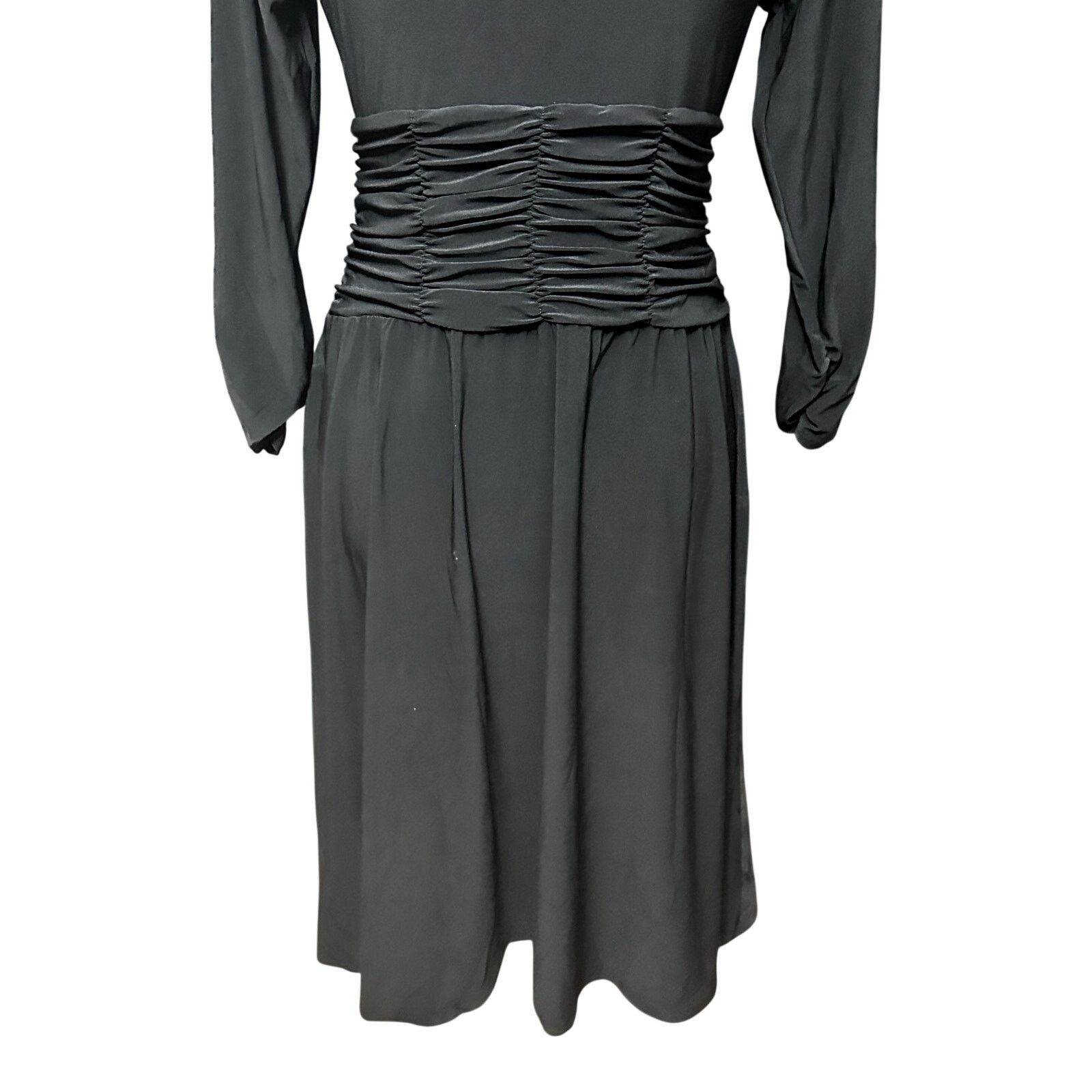 Other NY Collection Women's Ruched A Line 3/4 Sleeve Dress MP NWT Size M / US 6-8 / IT 42-44 - 7 Thumbnail