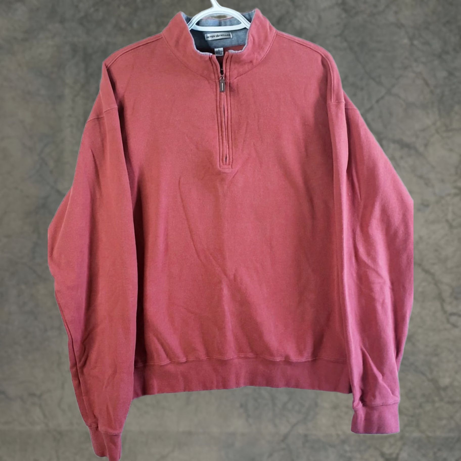 Peter Millar Peter Millar Sweater Mens L Red 1/4 Zip Pullover Long Sleeve Casual Golf Size US L / EU 52-54 / 3 - 1 Thumbnail