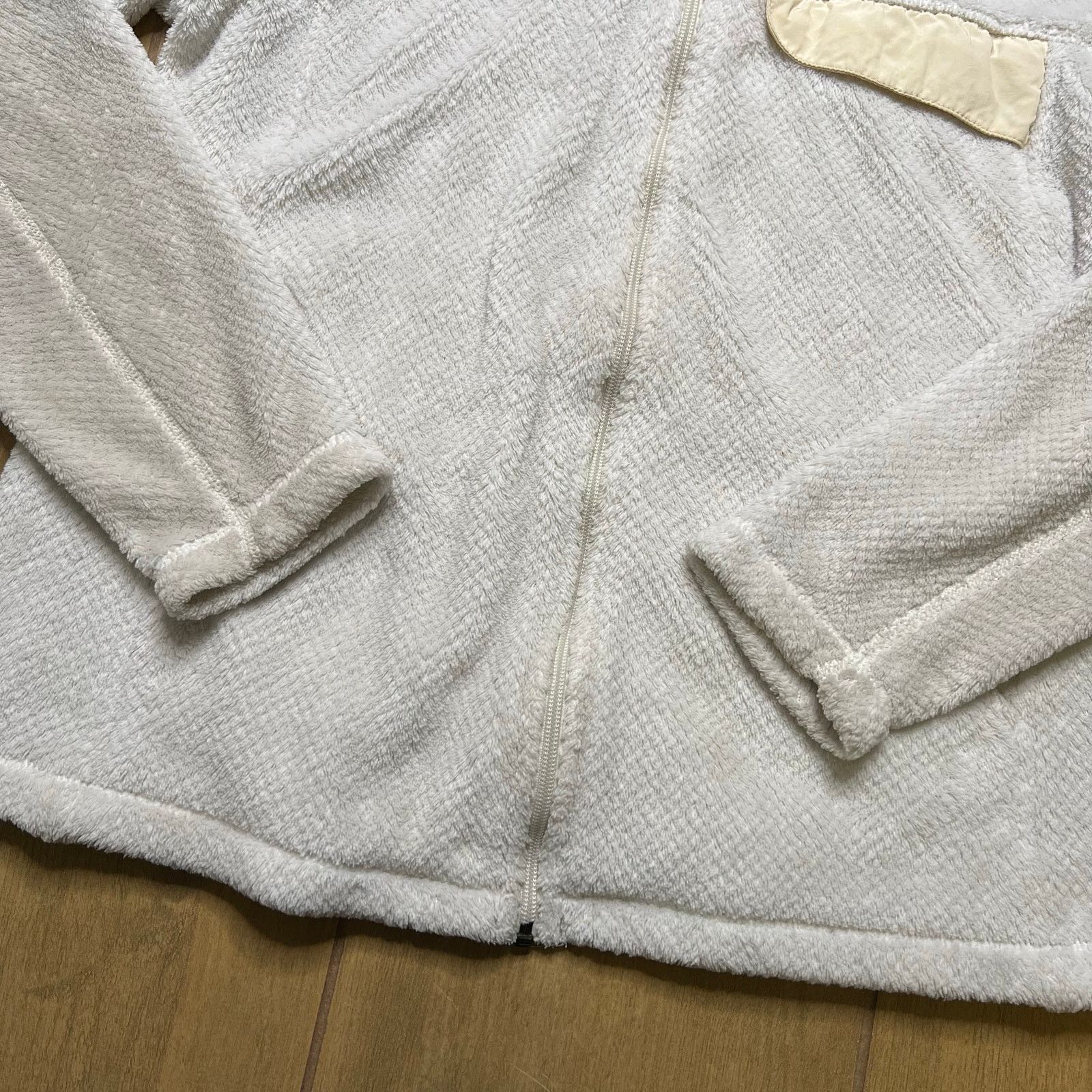 Patagonia Patagonia Fleece Jacket Full Zip White Cream Women’s Sz M/L Size M / US 6-8 / IT 42-44 - 11 Thumbnail