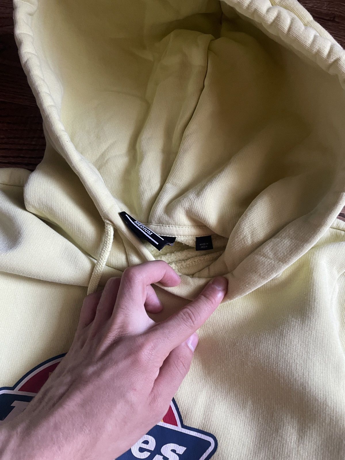 Dickies Dickies Big Logo yellow Hoodie Vintage Size US M / EU 48-50 / 2 - 5 Thumbnail