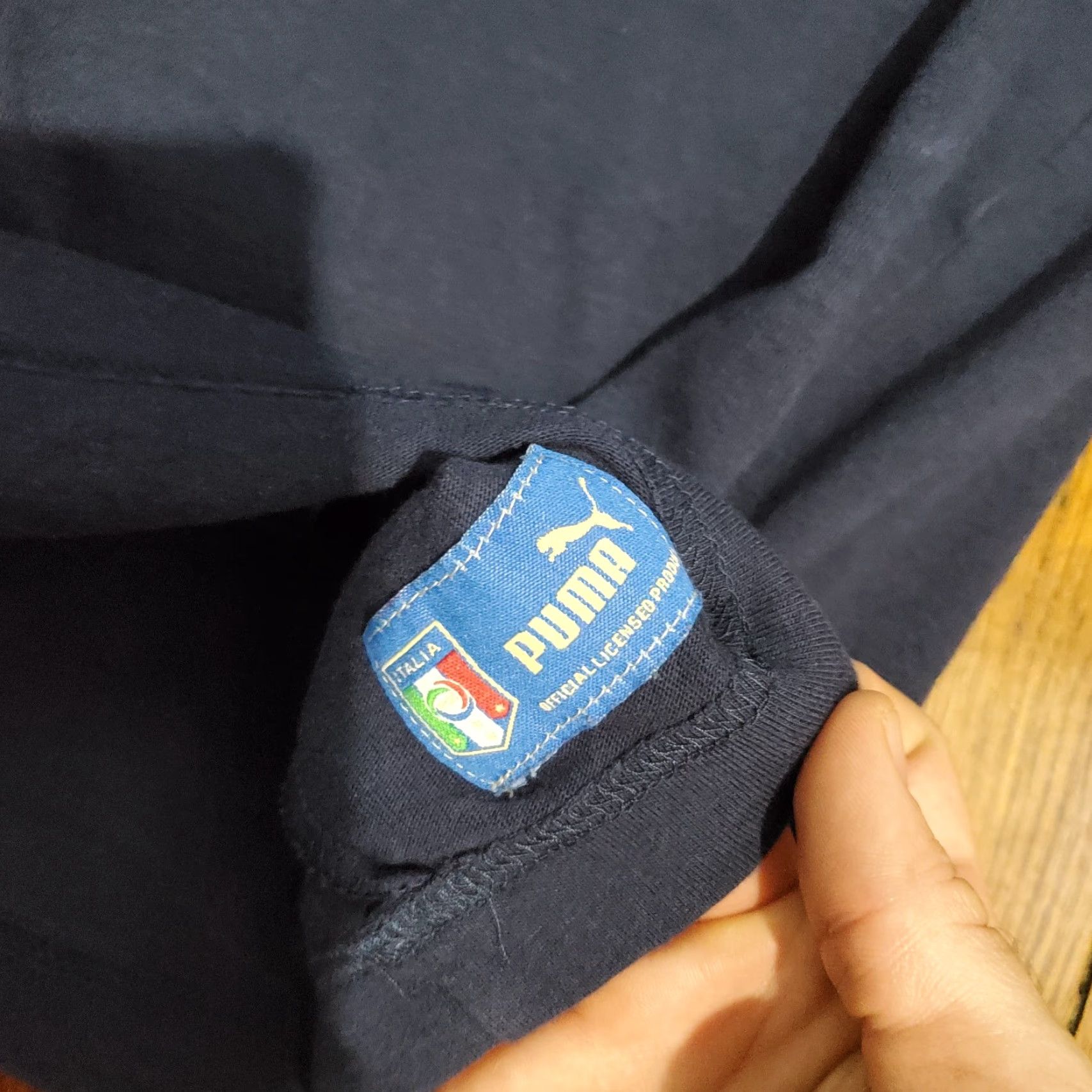 Puma Puma Shirt Mens Medium Italia Soccer Football Campioni Del Mondo Italy Champions T-Shirt Size US M / EU 48-50 / 2 - 3 Thumbnail