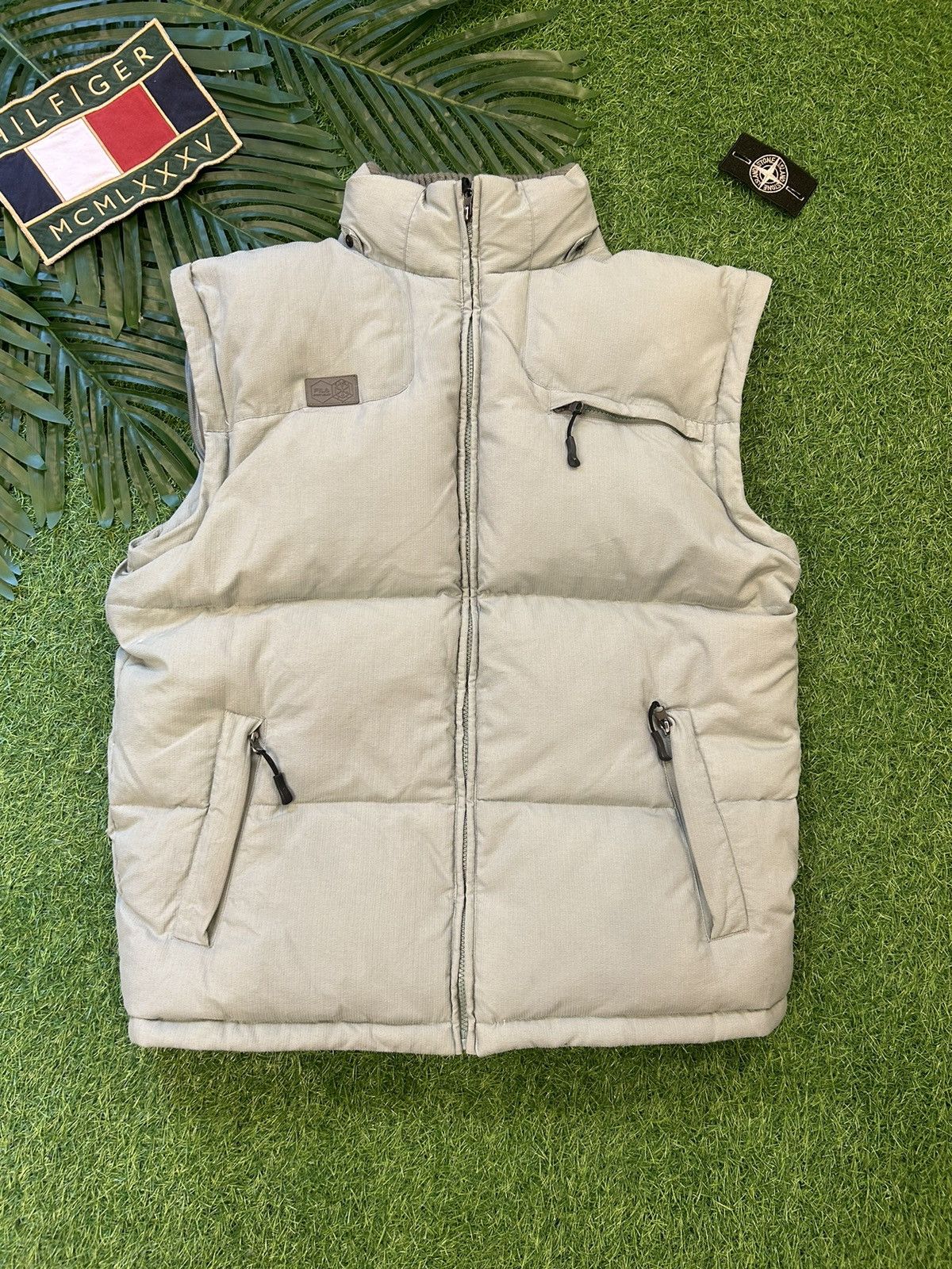 Fila × Vintage Vintage 90s Fila Long Sleeve Puffer Jacket Size US L / EU 52-54 / 3 - 4 Thumbnail