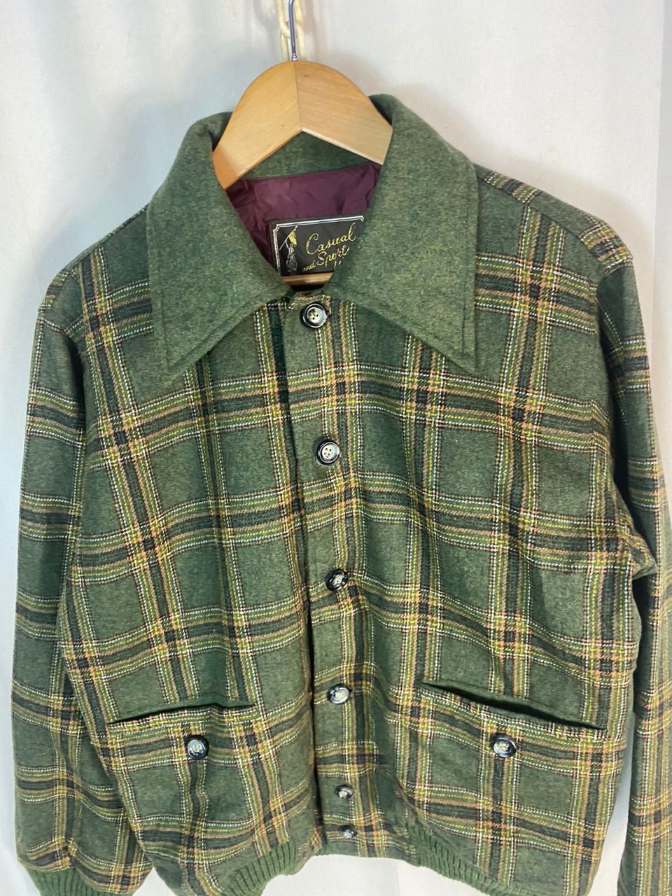 Japanese Brand × Vintage Unisex🔥Vintage casual and sport wear wool jacket Size US M / EU 48-50 / 2 - 5 Thumbnail