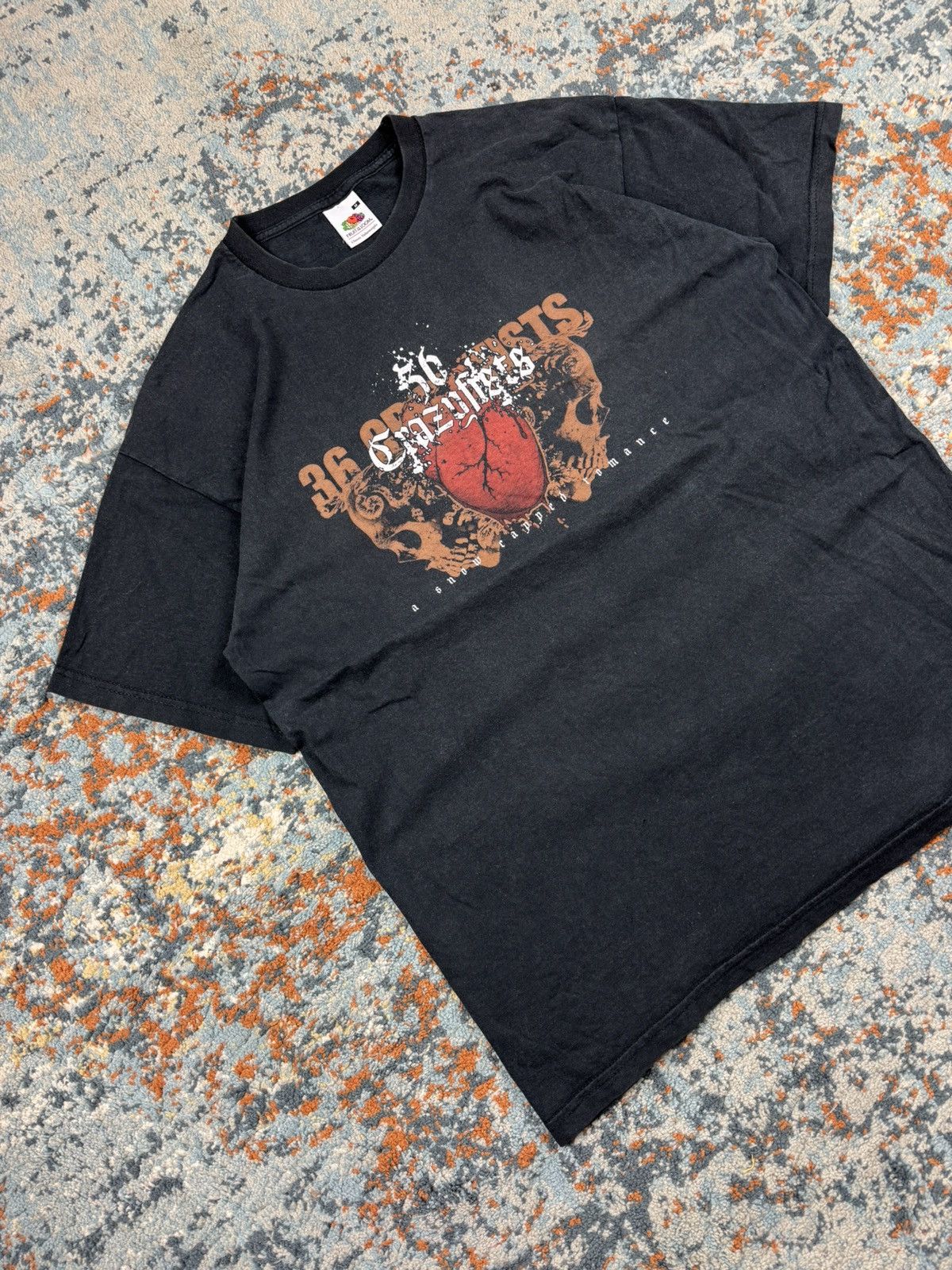 Band Tees × Vintage Vintage 00s 36 Crazyfits a snow capped romance graphic tee Size US M / EU 48-50 / 2 - 2 Thumbnail