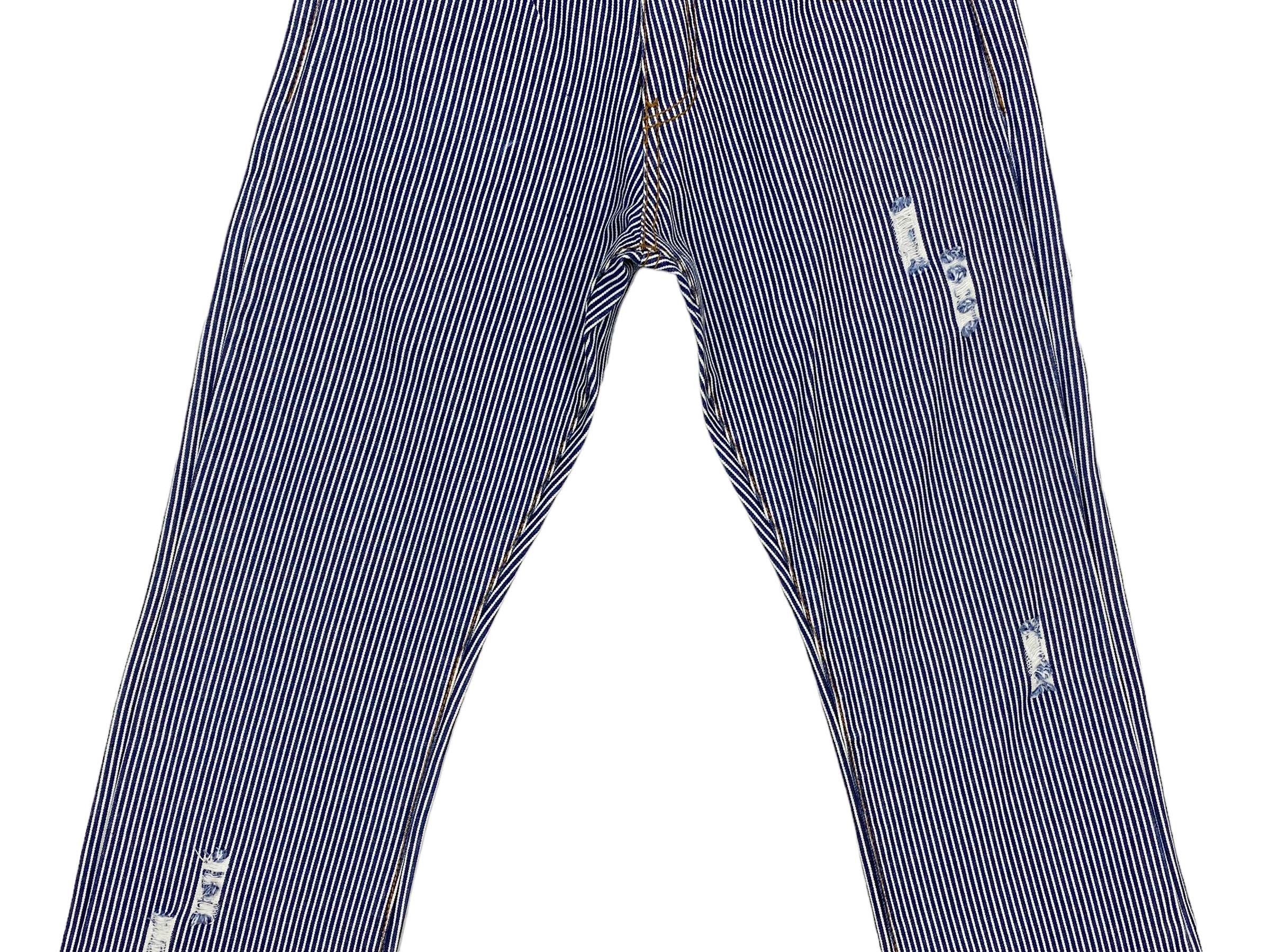 Japanese Brand DailyTropics Hickory Striped Pants Japanese Vintage Trousers Size US 29 - 4 Thumbnail