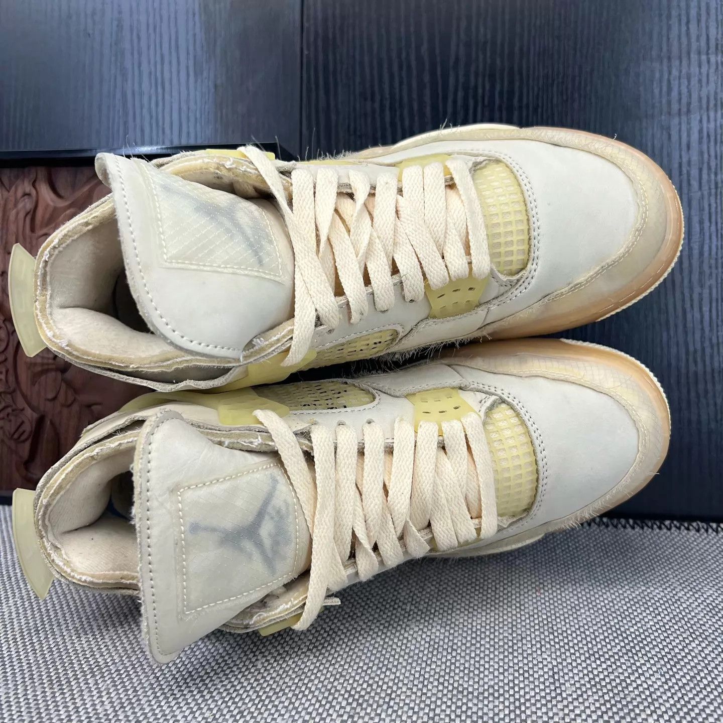 Nike OW x AJ4 'White Sail' Size 42 MINT Boxed Size US 9 / EU 42 - 7 Thumbnail