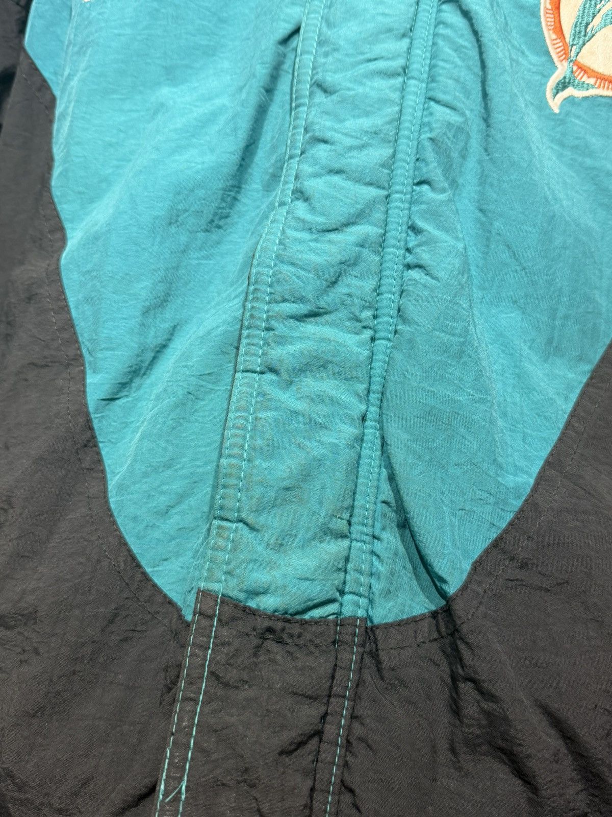 NFL Vintage Miami Dolphins Pro Line Jacket Size US XL / EU 56 / 4 - 16 Thumbnail