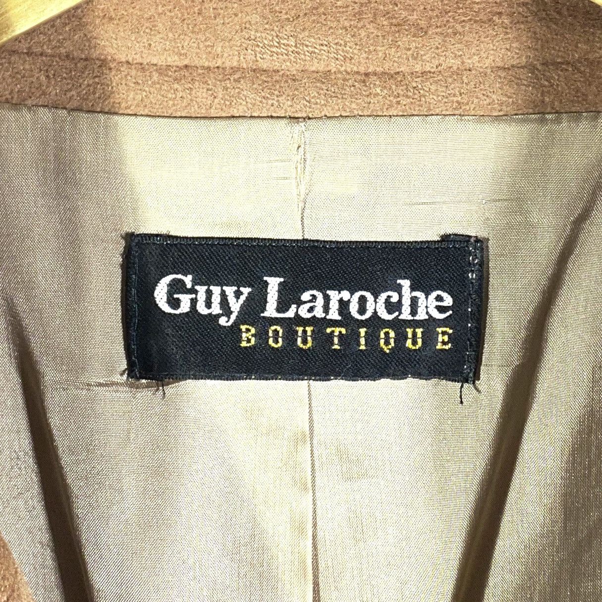 Guy Laroche Veste Blazer Laine Vintage Guy Laroche (Boutique) Size L / US 10 / IT 46 - 8 Thumbnail