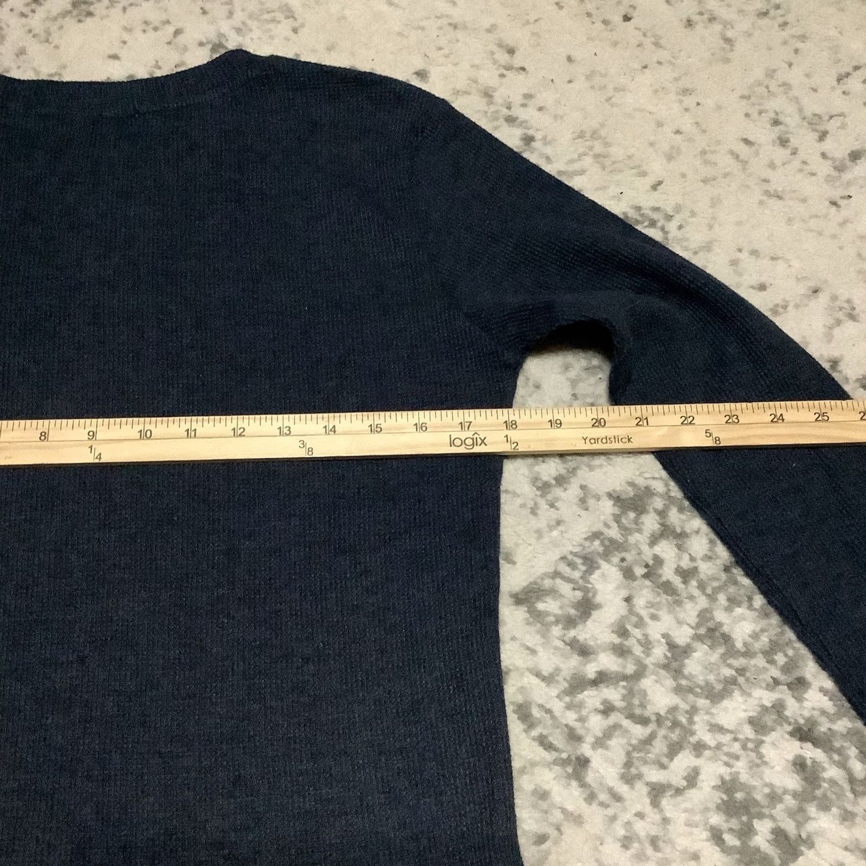 Vintage H2H Men's Blue Long Sleeve Thermal Pullover Henley Collar Shirt M Size US M / EU 48-50 / 2 - 6 Thumbnail