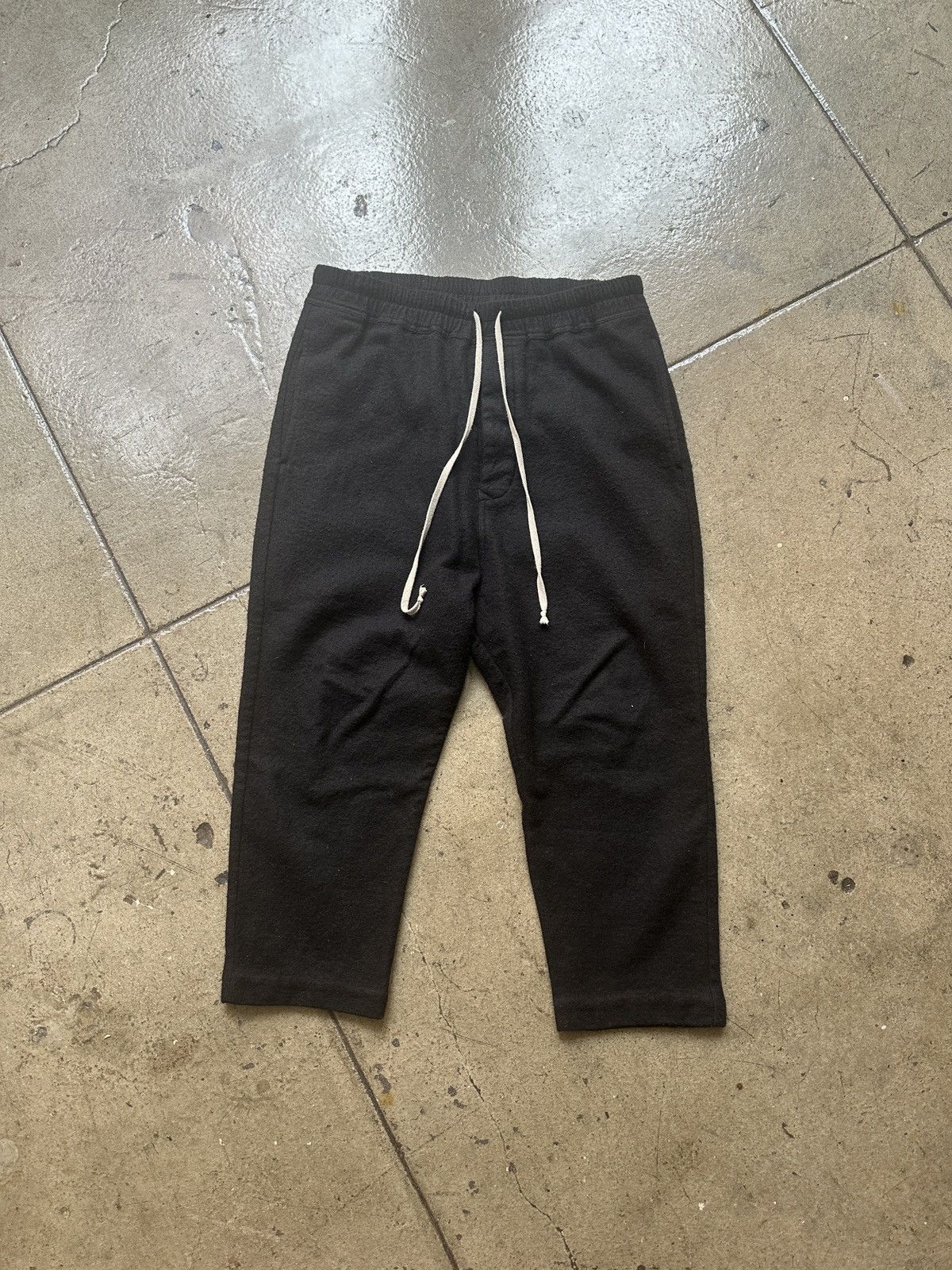 Rick Owens performa fw 20 wool drawstring pants | Grailed