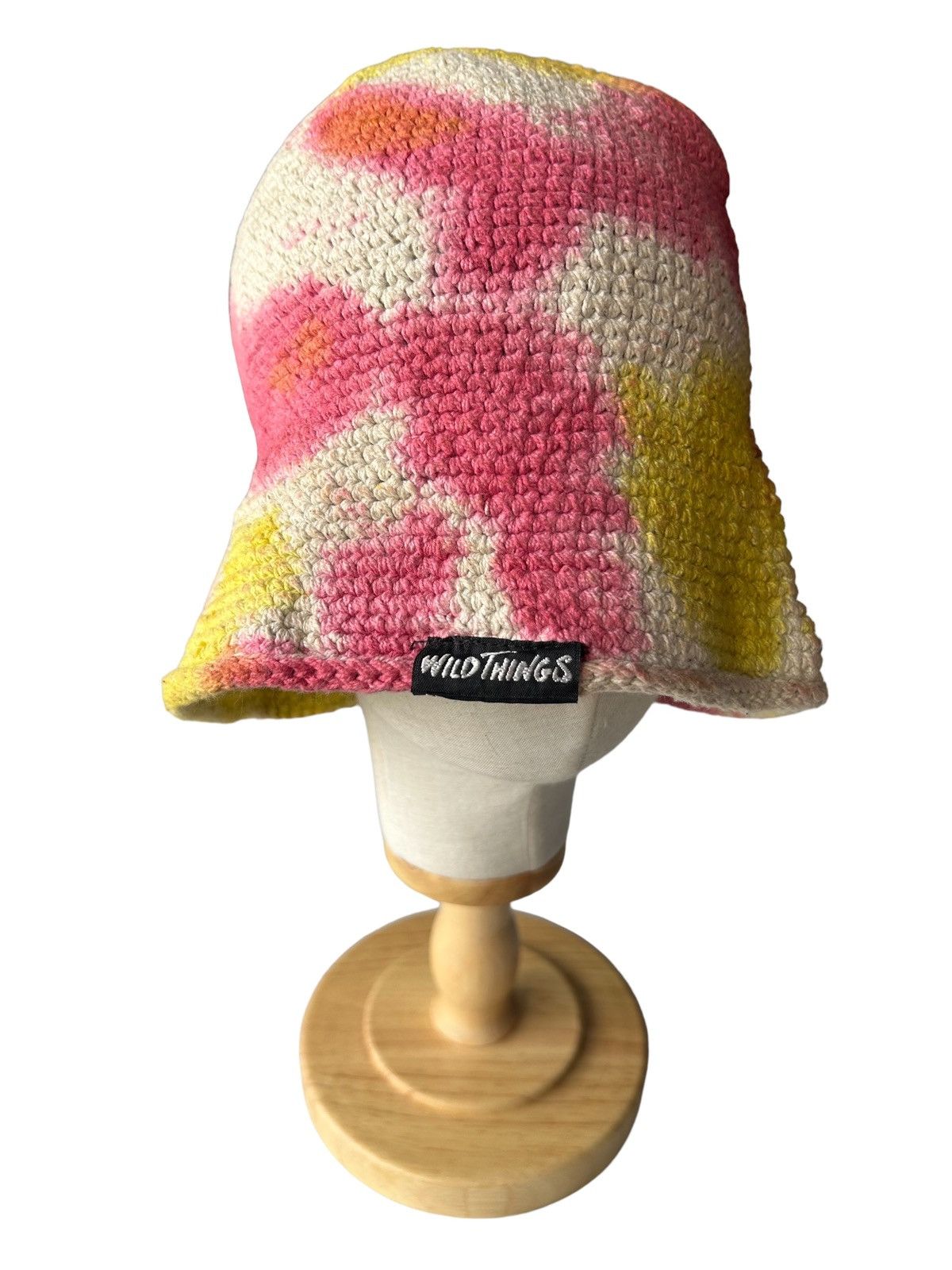 Wild Things WILDTHINGS Crochet Knitted bucket Hats Size ONE SIZE - 1 Thumbnail