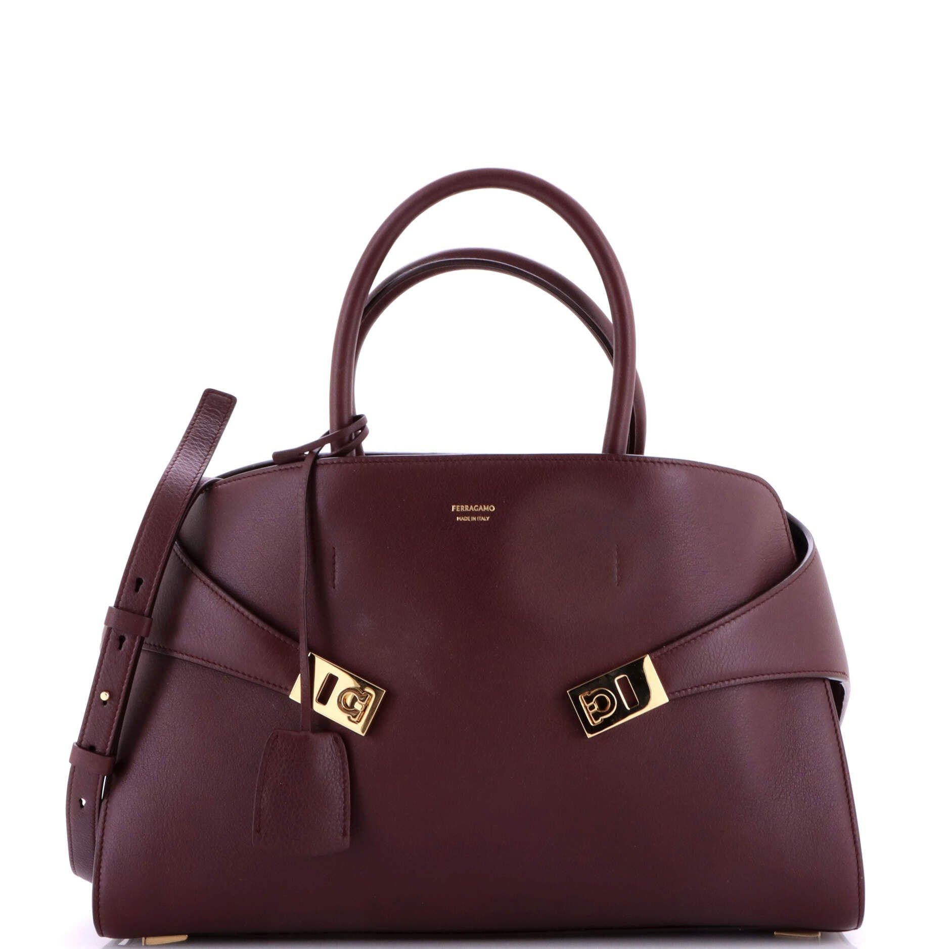 Salvatore Ferragamo Hug Top Handle Bag Size ONE SIZE - 1 Thumbnail