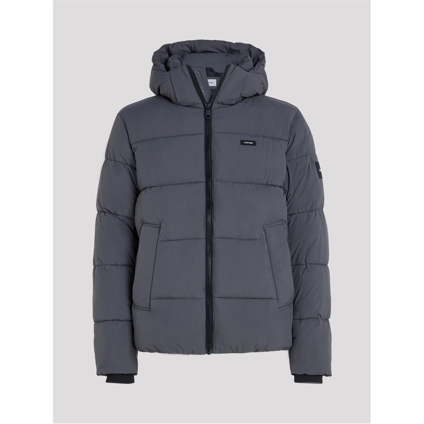 Calvin Klein o1g2r1mq0426 Weather-Resistant Puffer Jacket in Magnet Size US XXL / EU 58 / 5 - 1 Thumbnail
