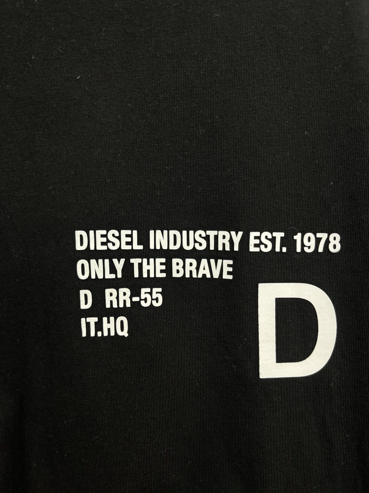 Diesel Diesel Logo Printed Cotton T-shirt Tee Size US XL / EU 56 / 4 - 5 Thumbnail