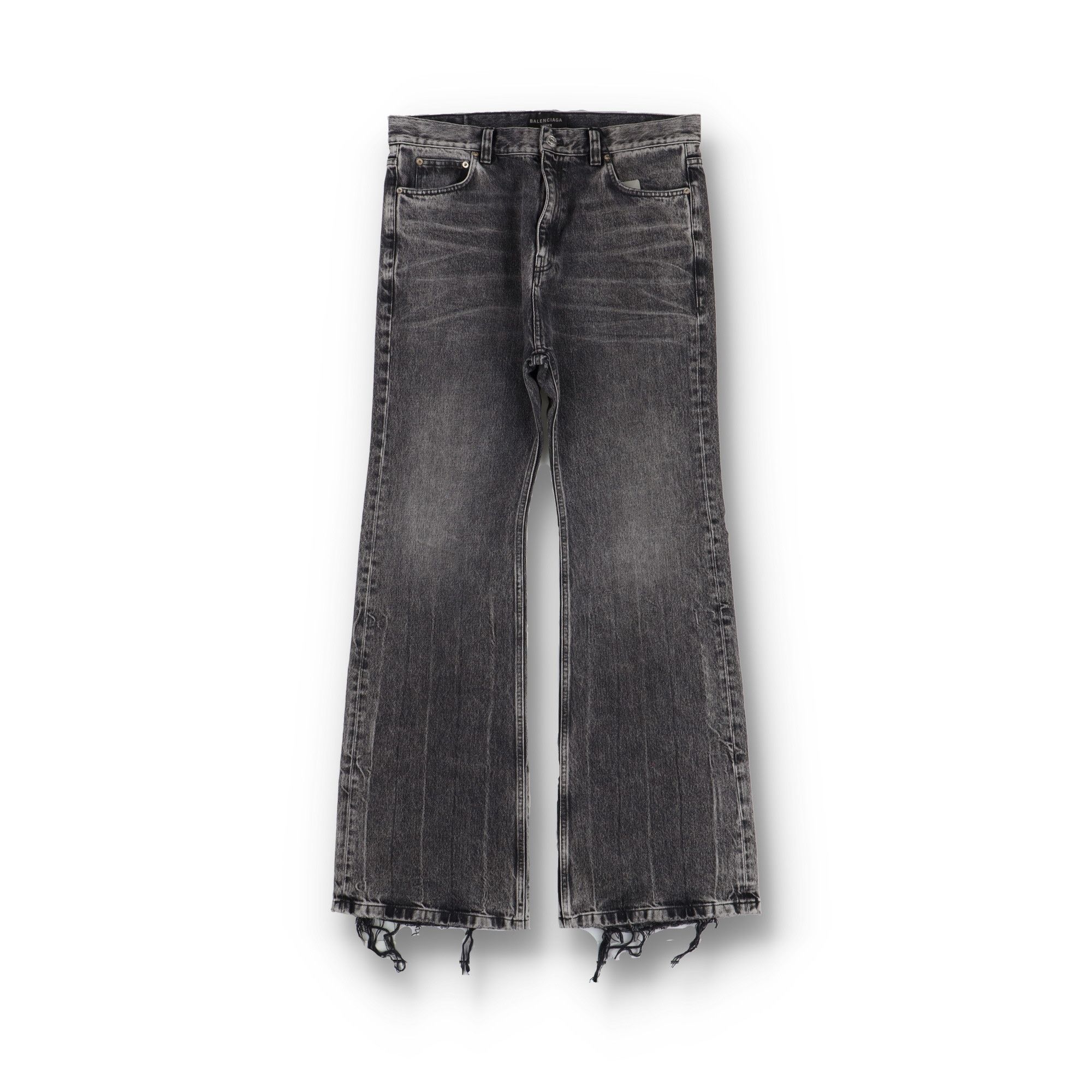 Balenciaga Balenciaga FW22 Lost Tape Flared Jeans | Grailed