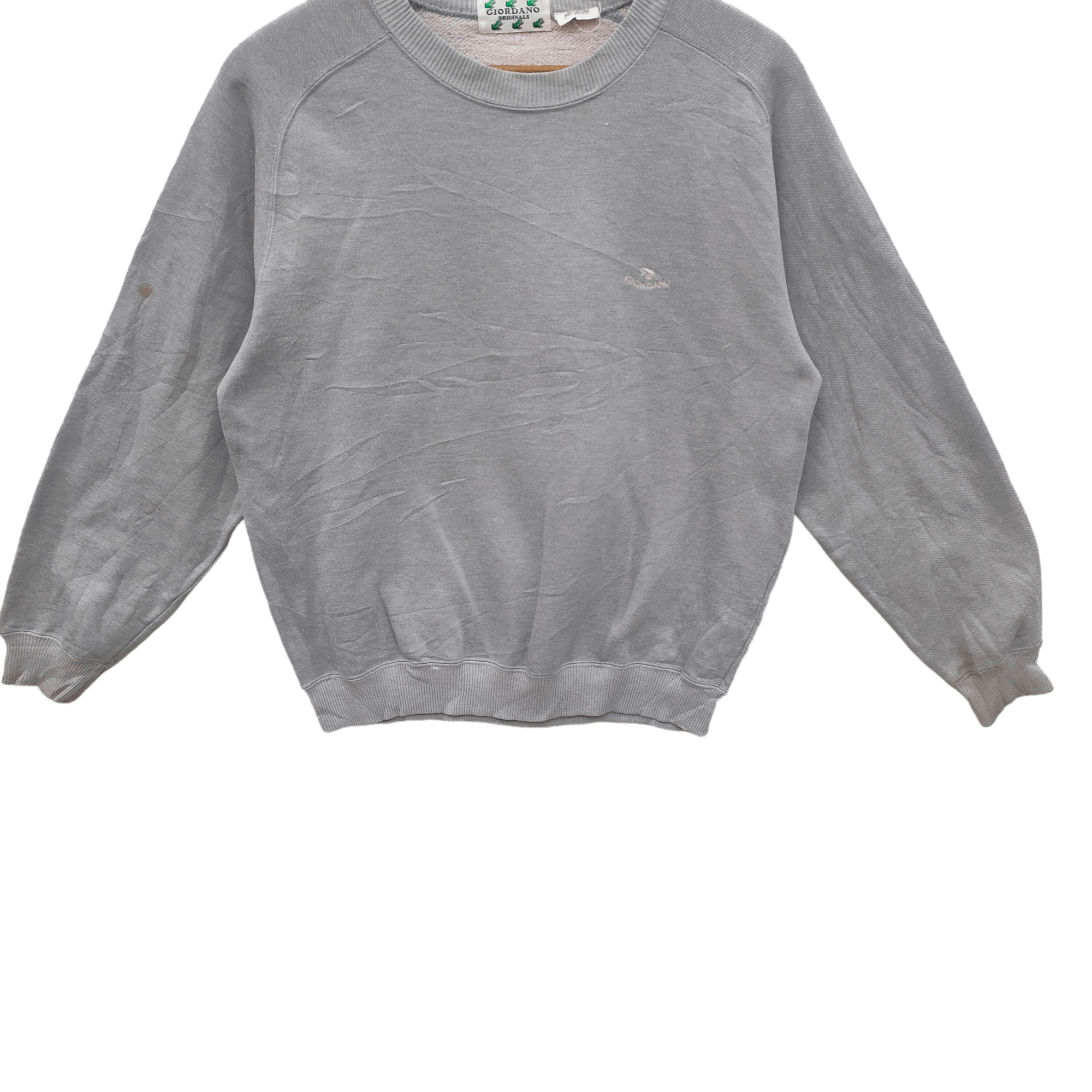 Giordano × Vintage Vintage 90s Giordano Crewneck Sweatshirt Size M / US 6-8 / IT 42-44 - 4 Thumbnail