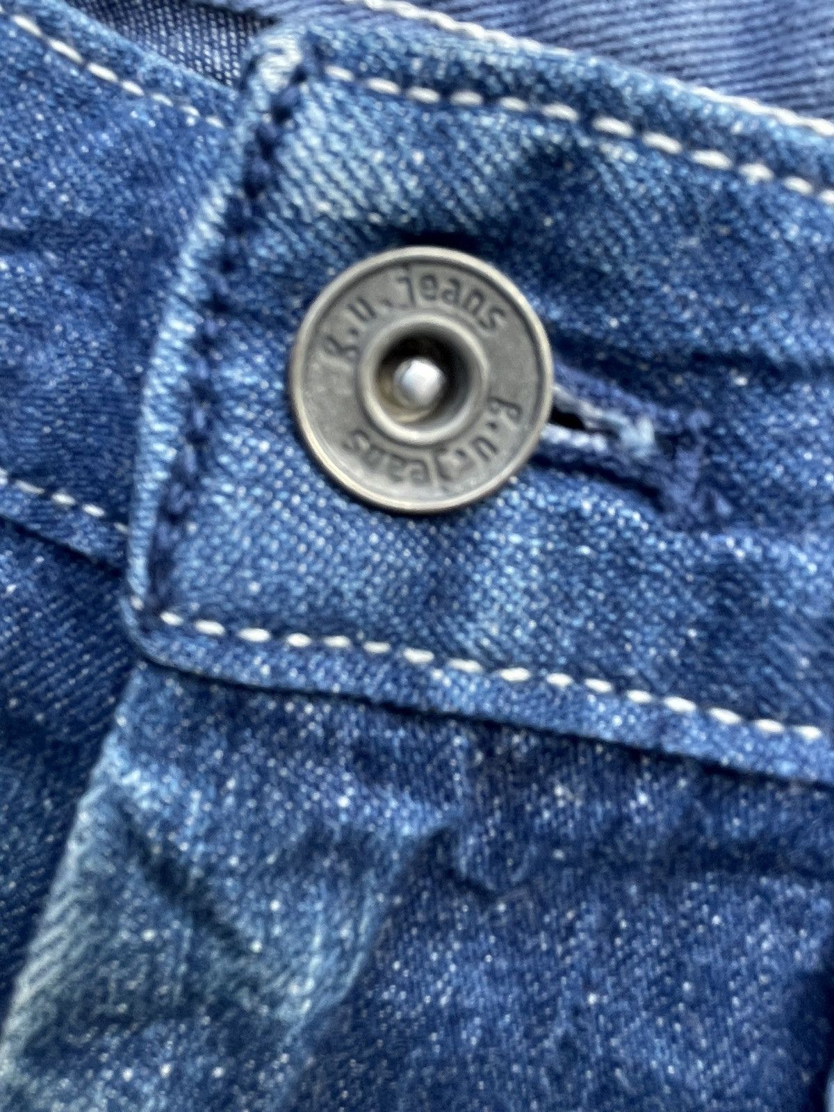 GU × Japanese Brand GU Baker Pant Denim Size US 33 - 14 Thumbnail