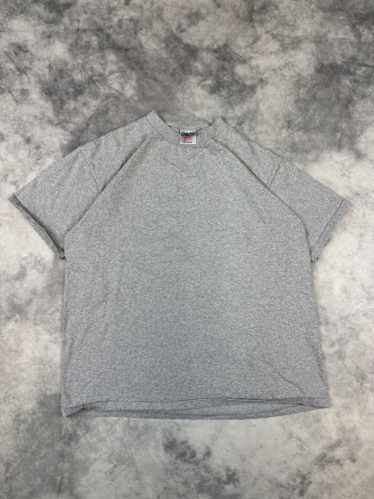 Other Oneita made in USA basic boxy t shirt blank single stitch Size US XL / EU 56 / 4 - 1 Thumbnail