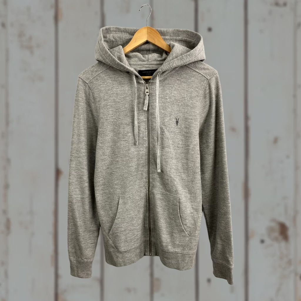 Allsaints VINTAGE AllSaints Hoodie Zip Retro Japan Style Grey S Men Shirt? Size US S / EU 44-46 / 1 - 1 Thumbnail