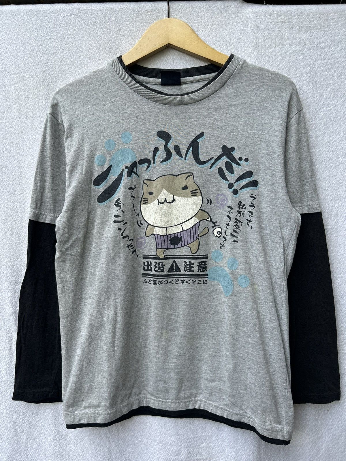 20471120 × Hysteric Glamour × Japanese Brand Oblo Design Japanese Double Layer Longsleeve Size US M / EU 48-50 / 2 - 1 Thumbnail