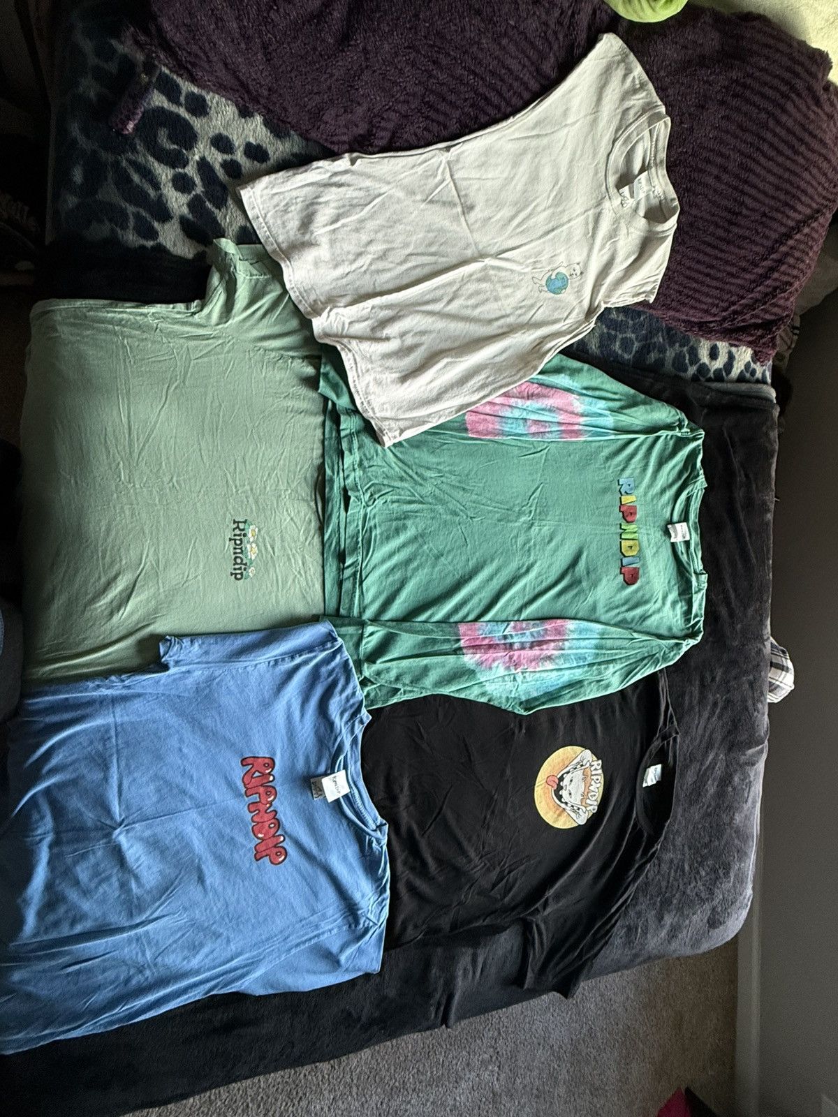 RIPNDIP RIPNDIP Graphic Bundle (5 Pieces) Tees + Long Sleeve Size US M / EU 48-50 / 2 - 5 Thumbnail
