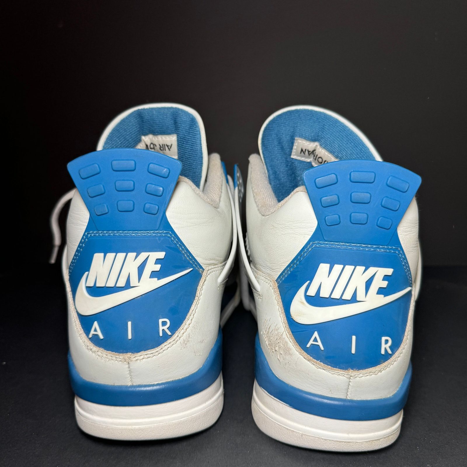 Jordan Brand × Nike Size 13 - Air Jordan 4 Retro Military Blue 2024 Men's Shoes Size US 13 / EU 46 - 7 Thumbnail