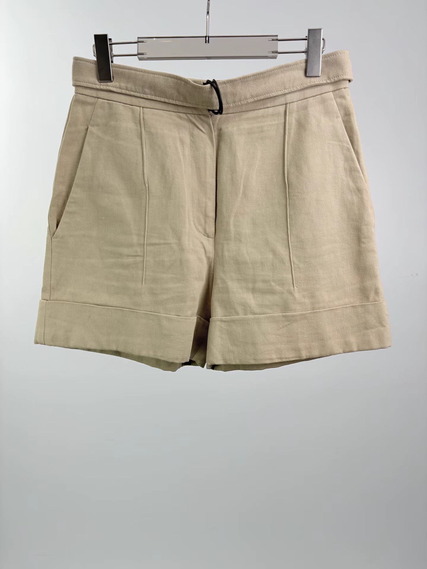 Brunello Cucinelli BRUNELLO CUCINELLI BC Linen Shorts Size US 39 - 1 Thumbnail
