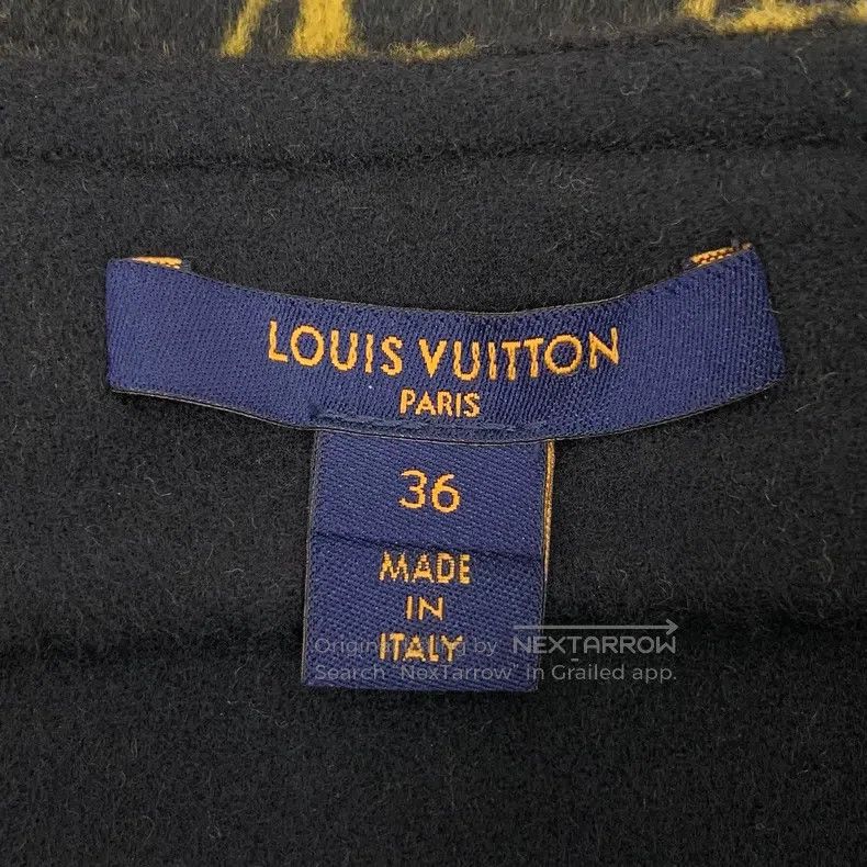 Louis Vuitton Louis Vuitton Color-block logo presbyopic full print wool Size 35" - 5 Thumbnail