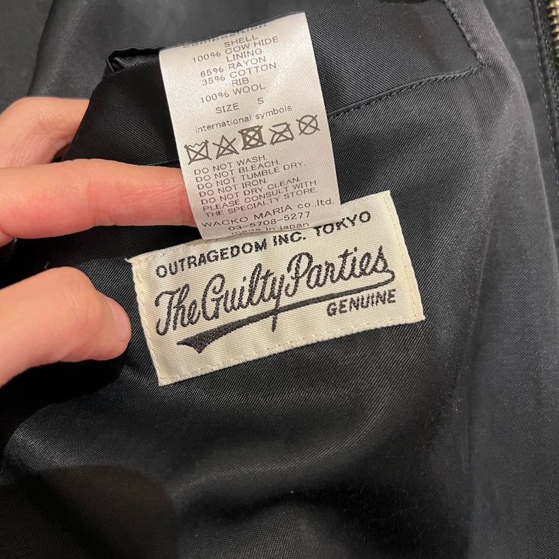 Wacko Maria WACKO MARIA 22SS 50's leather jacket Size US S / EU 44-46 / 1 - 4 Thumbnail