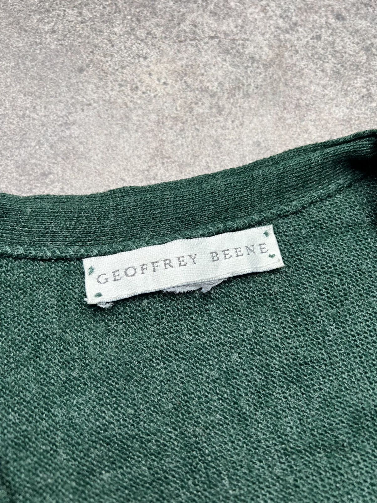 Vintage Geoffrey Beene vintage wool cardigan Size US L / EU 52-54 / 3 - 3 Thumbnail