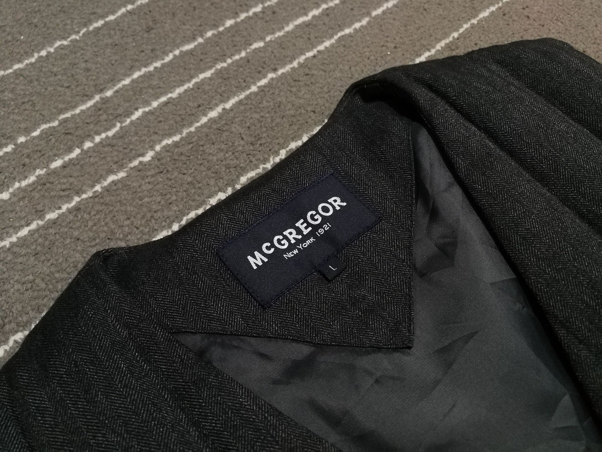 McGregor MC GREGOR dark Grey vest M 2032 Size US M / EU 48-50 / 2 - 3 Thumbnail