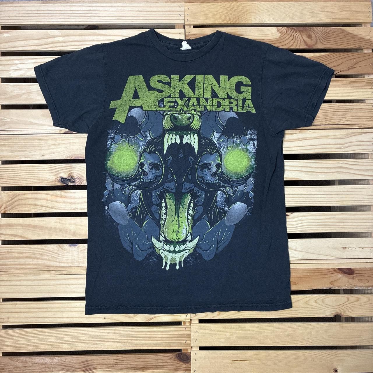 Other Asking Alexandria Faded Black Y2K Band Tee Size Medium Size US M / EU 48-50 / 2 - 1 Thumbnail