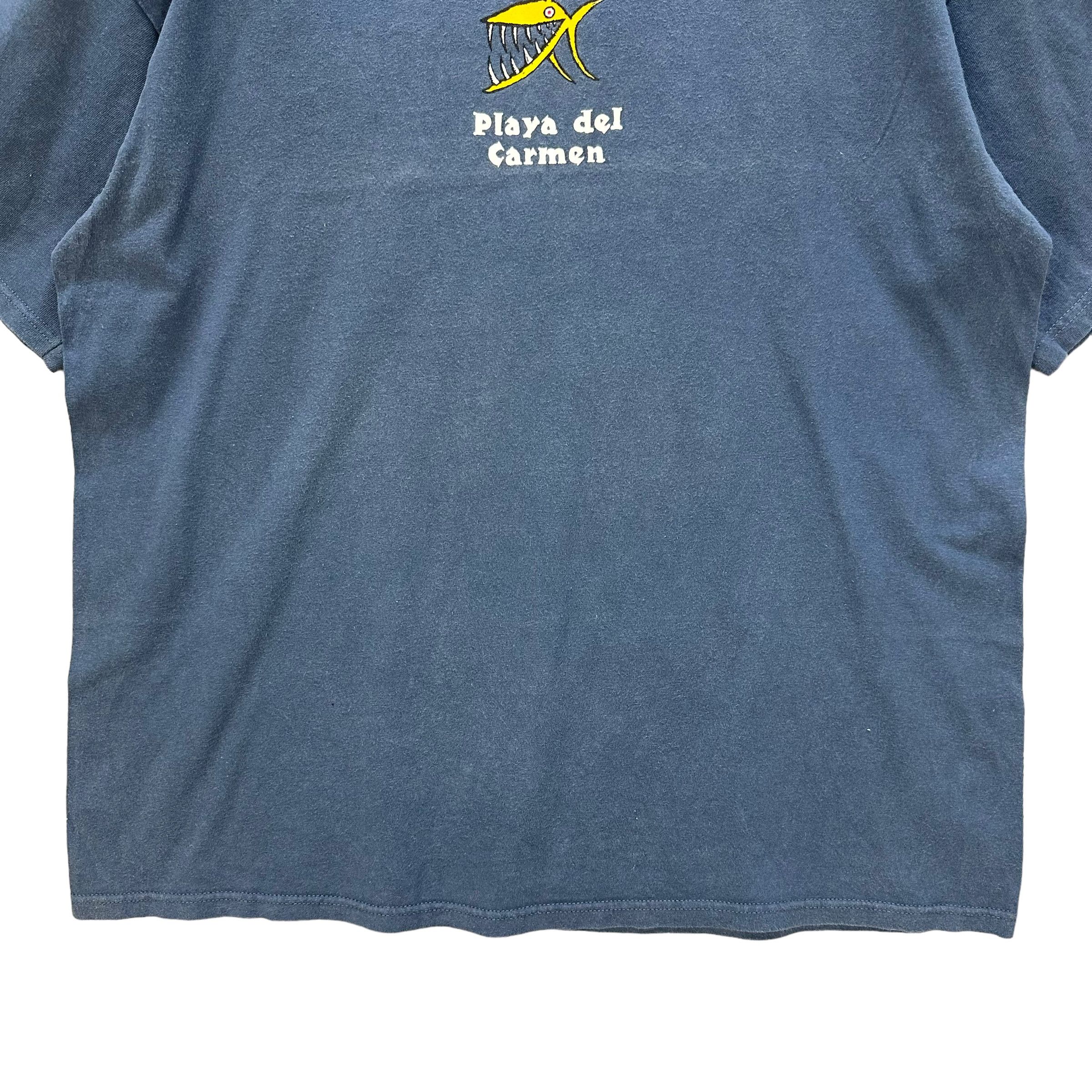 Vintage PLAYA DEL CARMEN MEXICO GRAPHIC TEES #8775-025 Size US XL / EU 56 / 4 - 6 Thumbnail