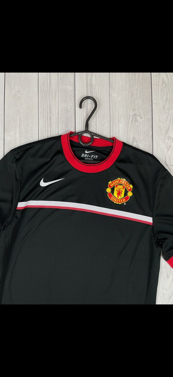 Nike Vintage nike Manchester United soccer jersey logo rare M Size US M / EU 48-50 / 2 - 3 Thumbnail