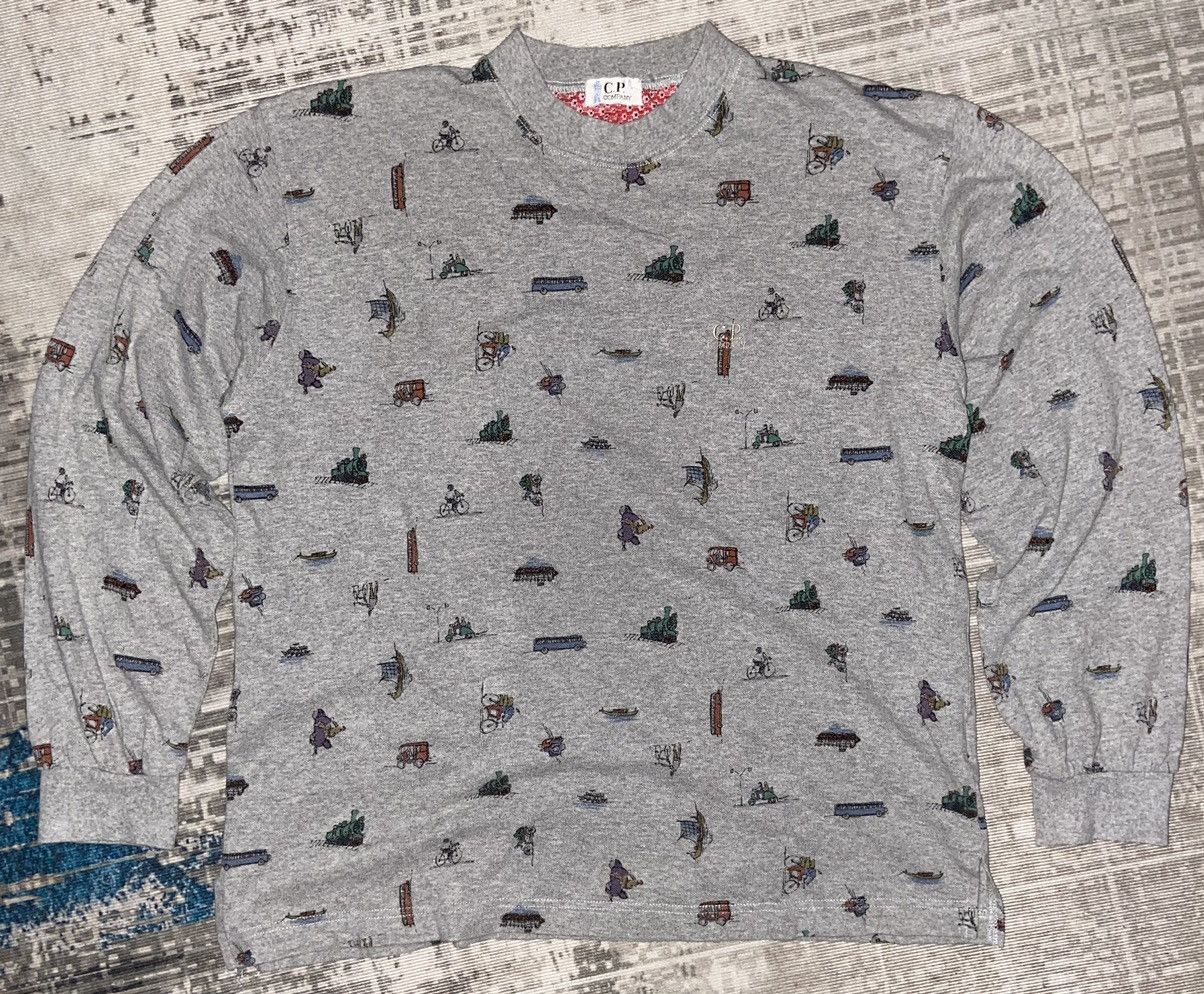 C.P. Company C.P COMPANY RARE DESIGN SWEATSHIRT Size M / US 6-8 / IT 42-44 - 2 Thumbnail