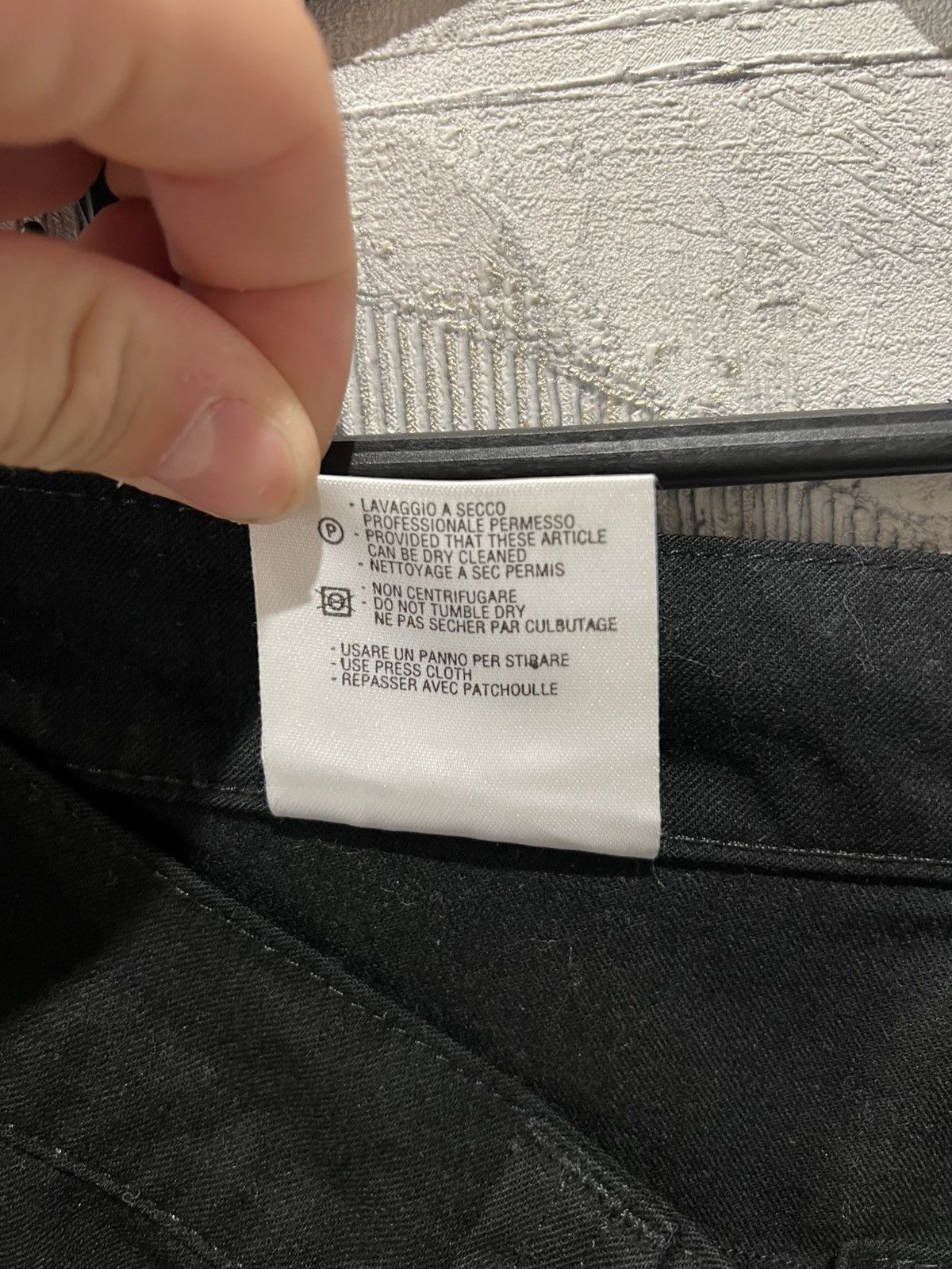 Versace × Vintage Versace Classic V2 Vintage Black Wool Casual Pants Size US 37 - 4 Thumbnail