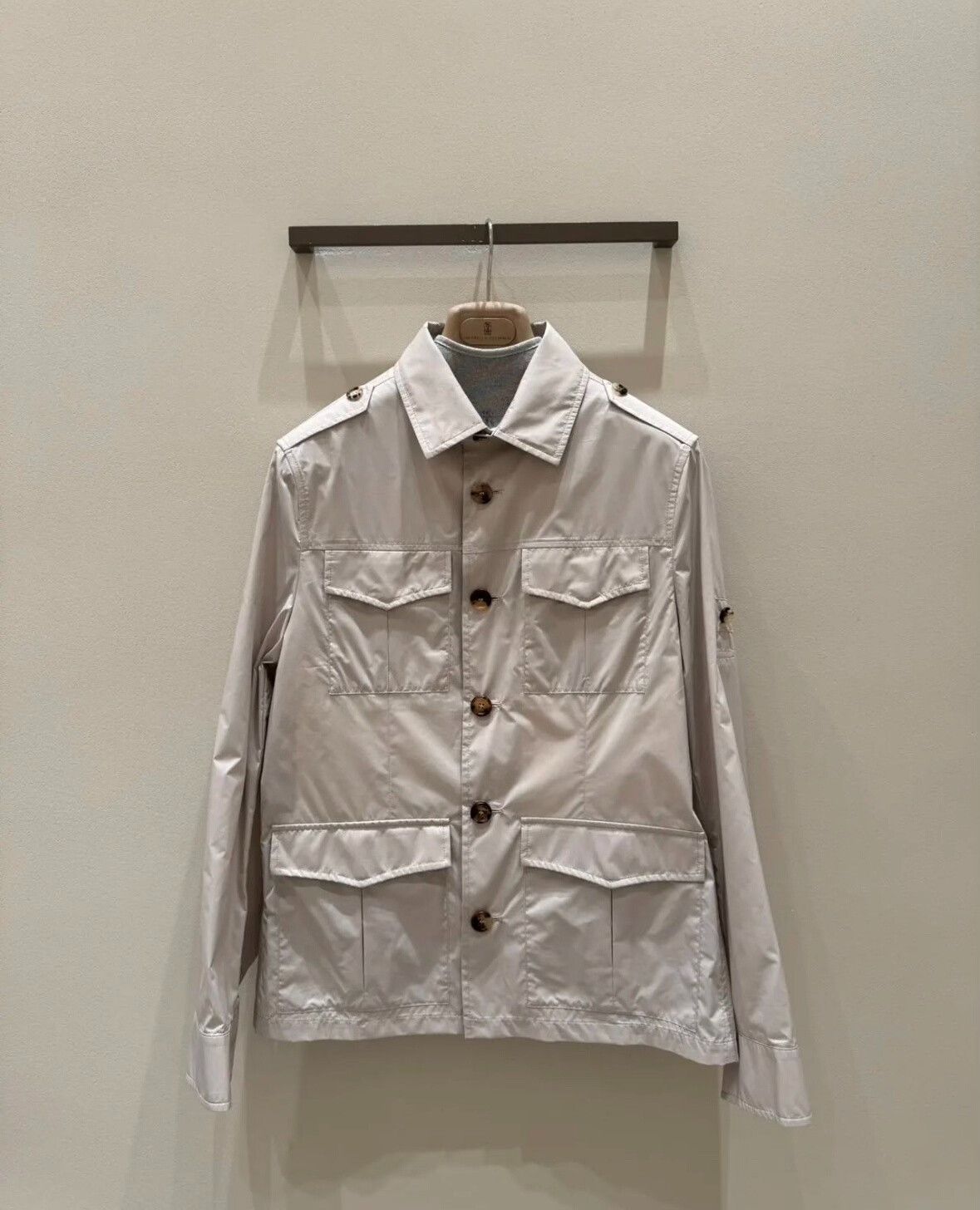 Brunello Cucinelli Brunello Cucinelli Men's Utility Jacket Size US M / EU 48-50 / 2 - 1 Thumbnail
