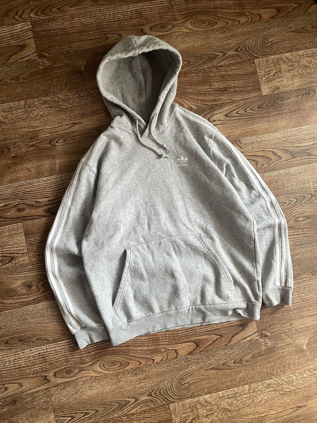 Adidas × Vintage VINTAGE Y2K FADED "ADIDAS" HOODIE Y2K Japanese style Size US M / EU 48-50 / 2 - 2 Thumbnail