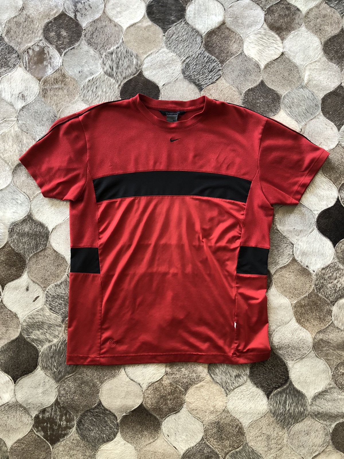 Nike × Vintage CRZY 🔥 Y2K Nike Center Swoosh shirt/jersey Size US L / EU 52-54 / 3 - 3 Thumbnail