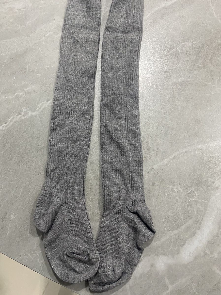 Celine RIBBED KNIT TIGHTS FOOTED LEGGINGS Size 22" - 10 Thumbnail